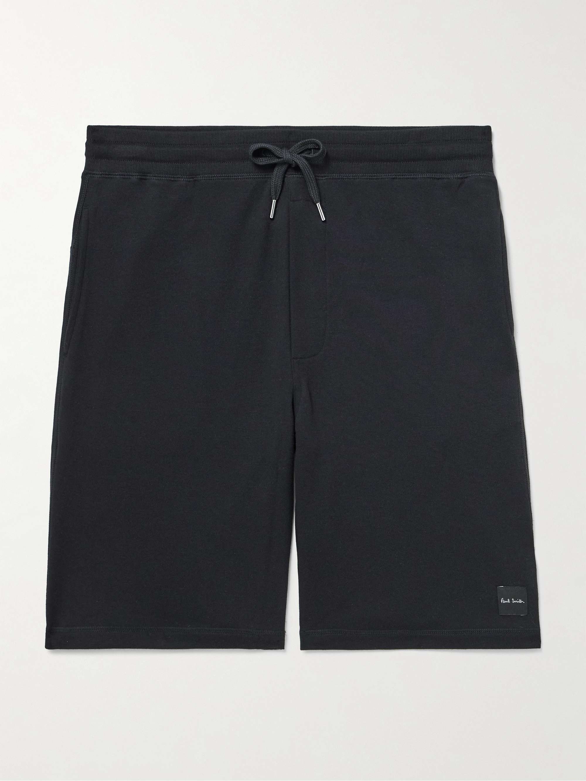 Cotton and Modal-Blend Jersey Drawstring Shorts view