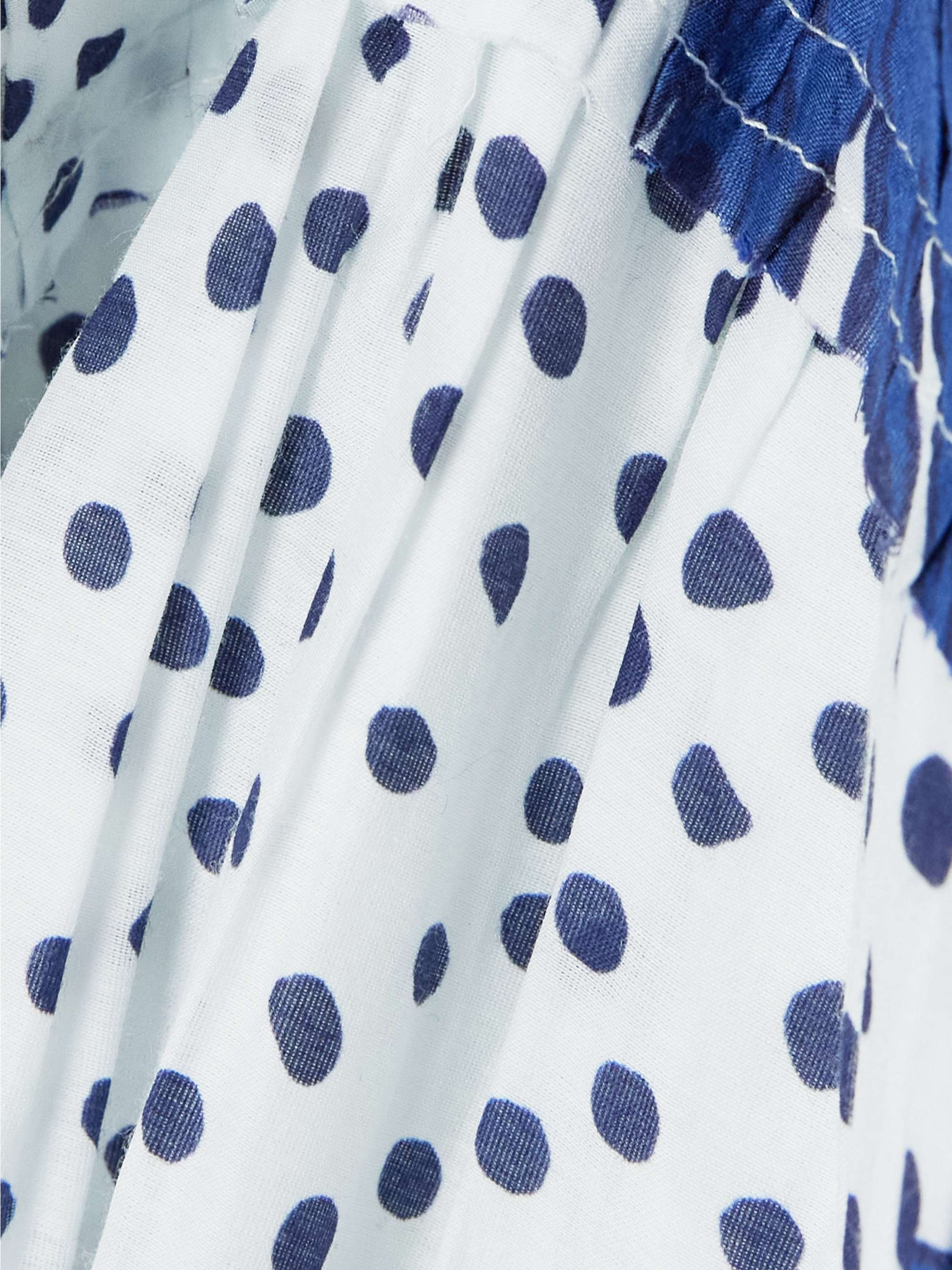 Eden printed cotton and silk-blend midi dress view