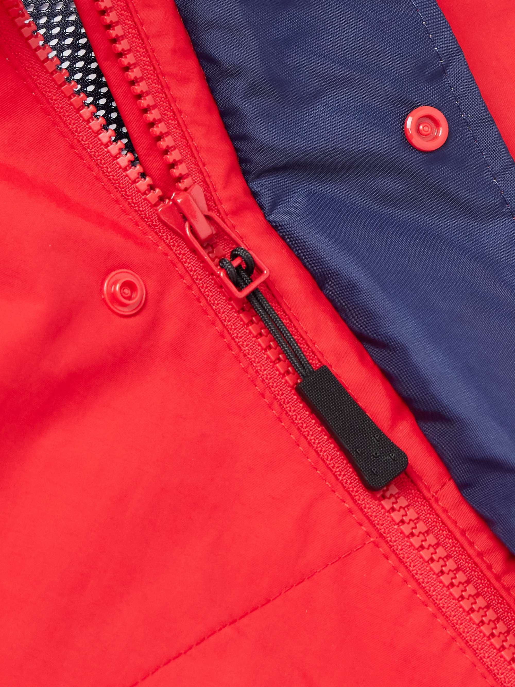 Nautical Logo-Embroidered Nylon Jacket view