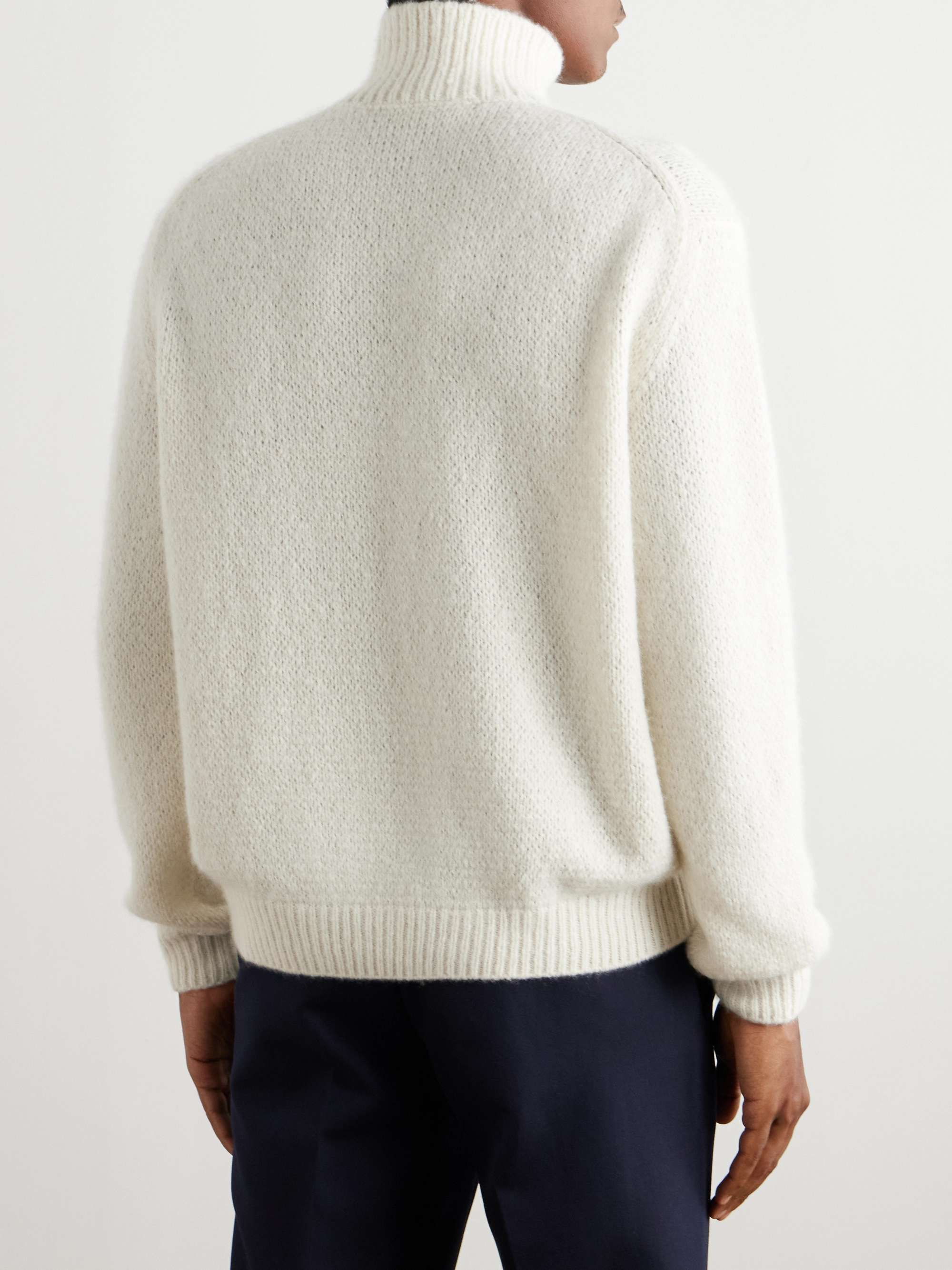 Corno Bianco Cashmere Rollneck Sweater view
