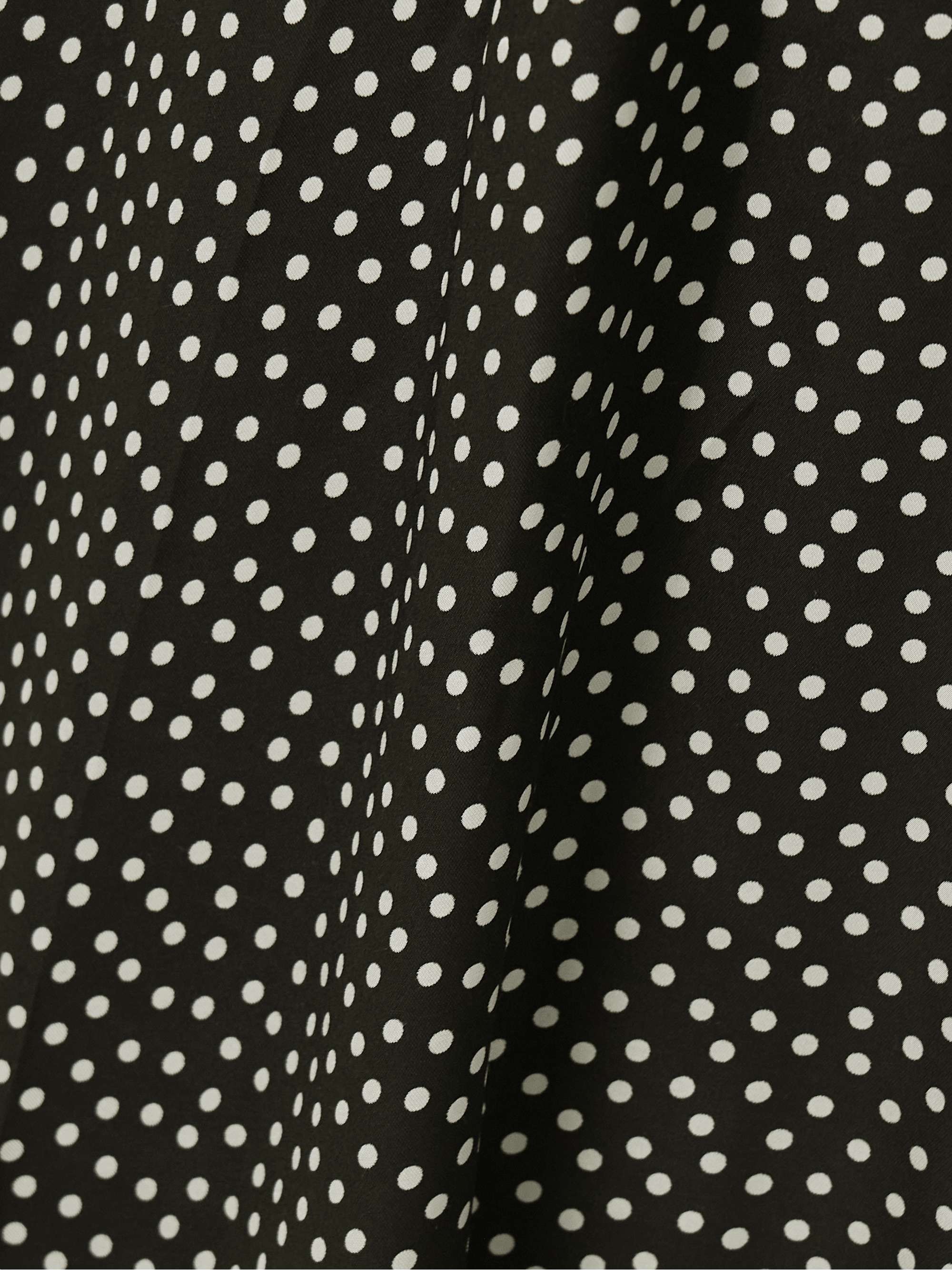Rosaria polka-dot silk-blend midi dress view