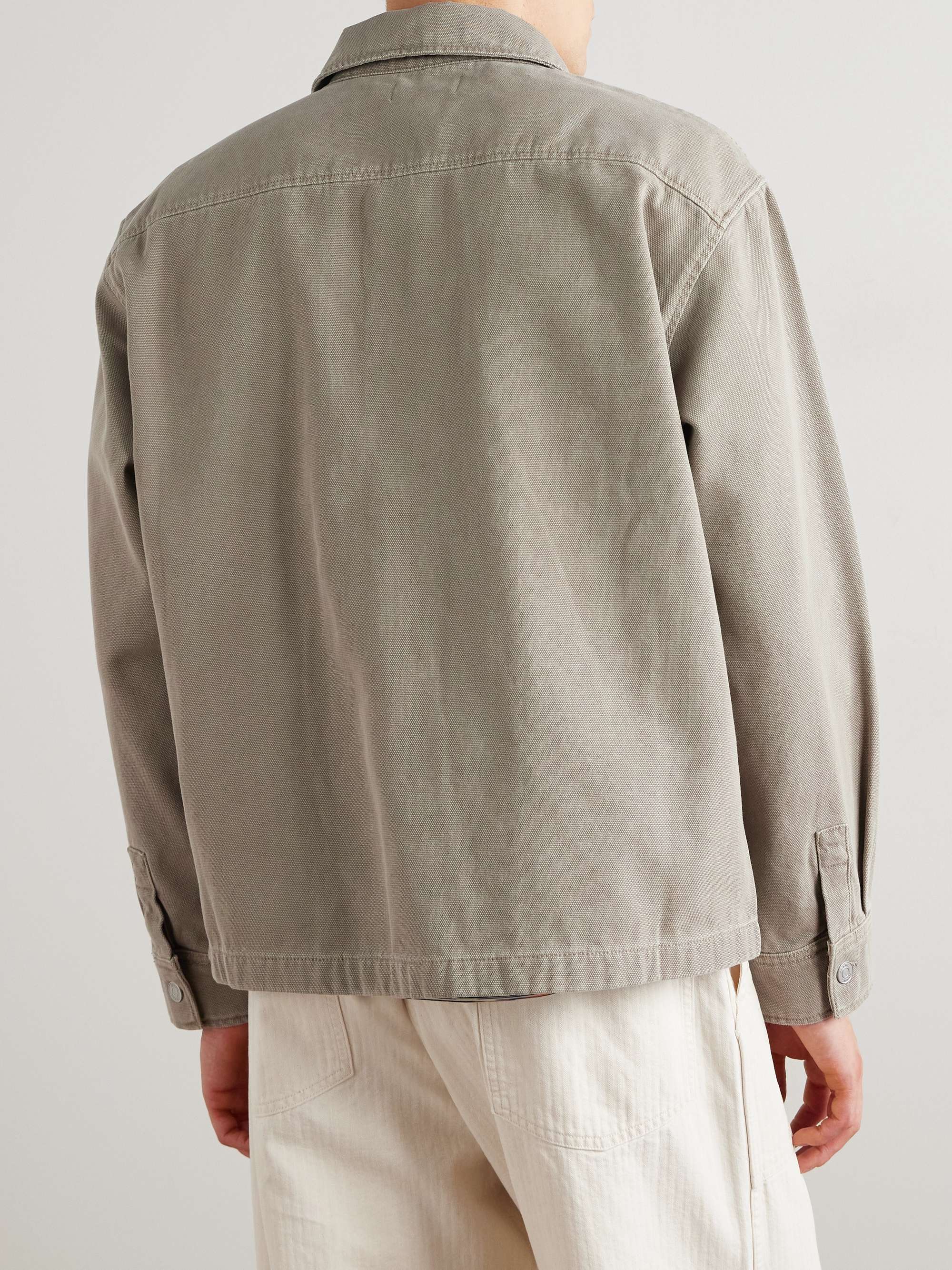 Cotton-Canvas Chore Jacket view
