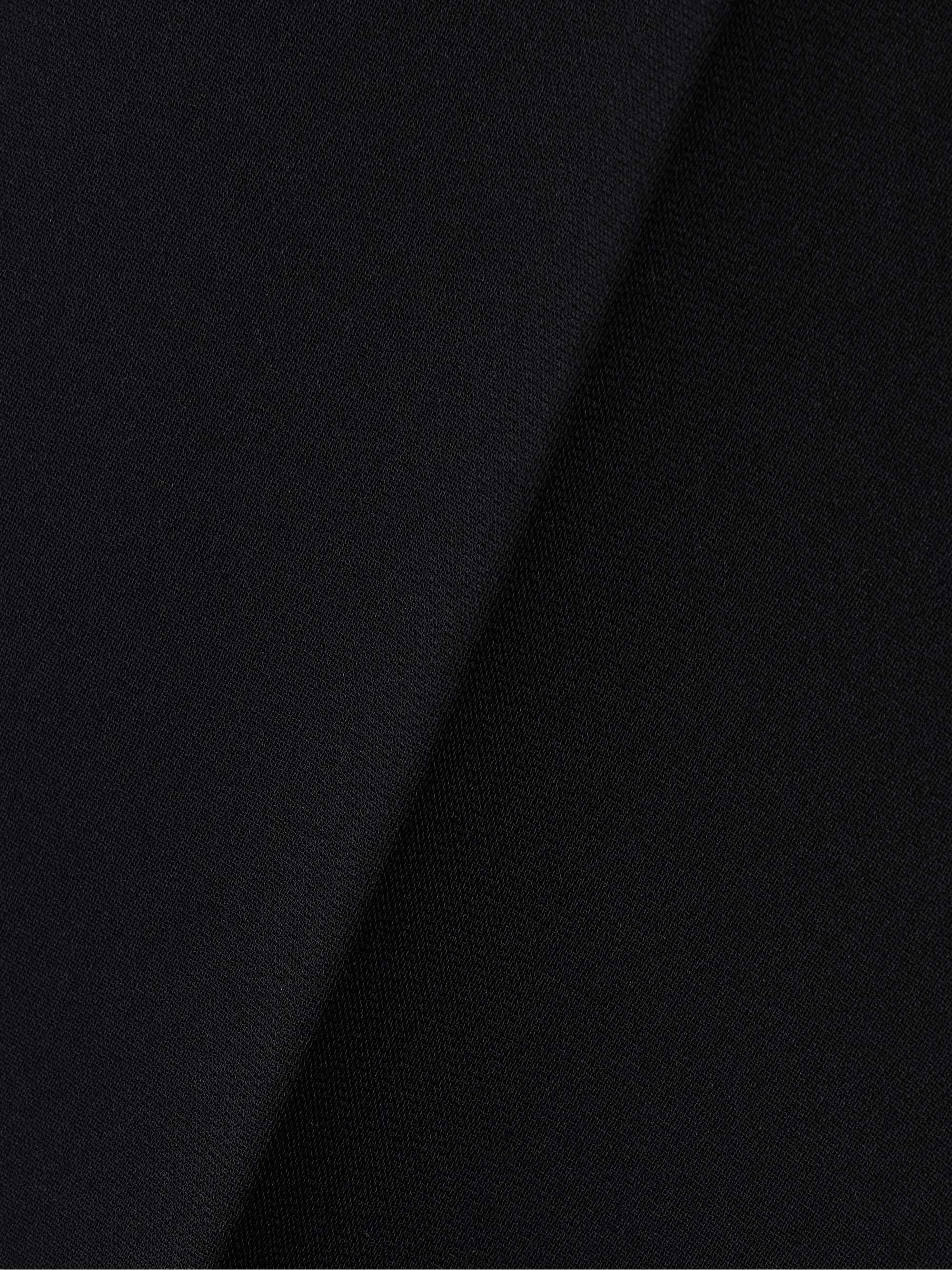 Micha satin-trimmed crepe shorts view