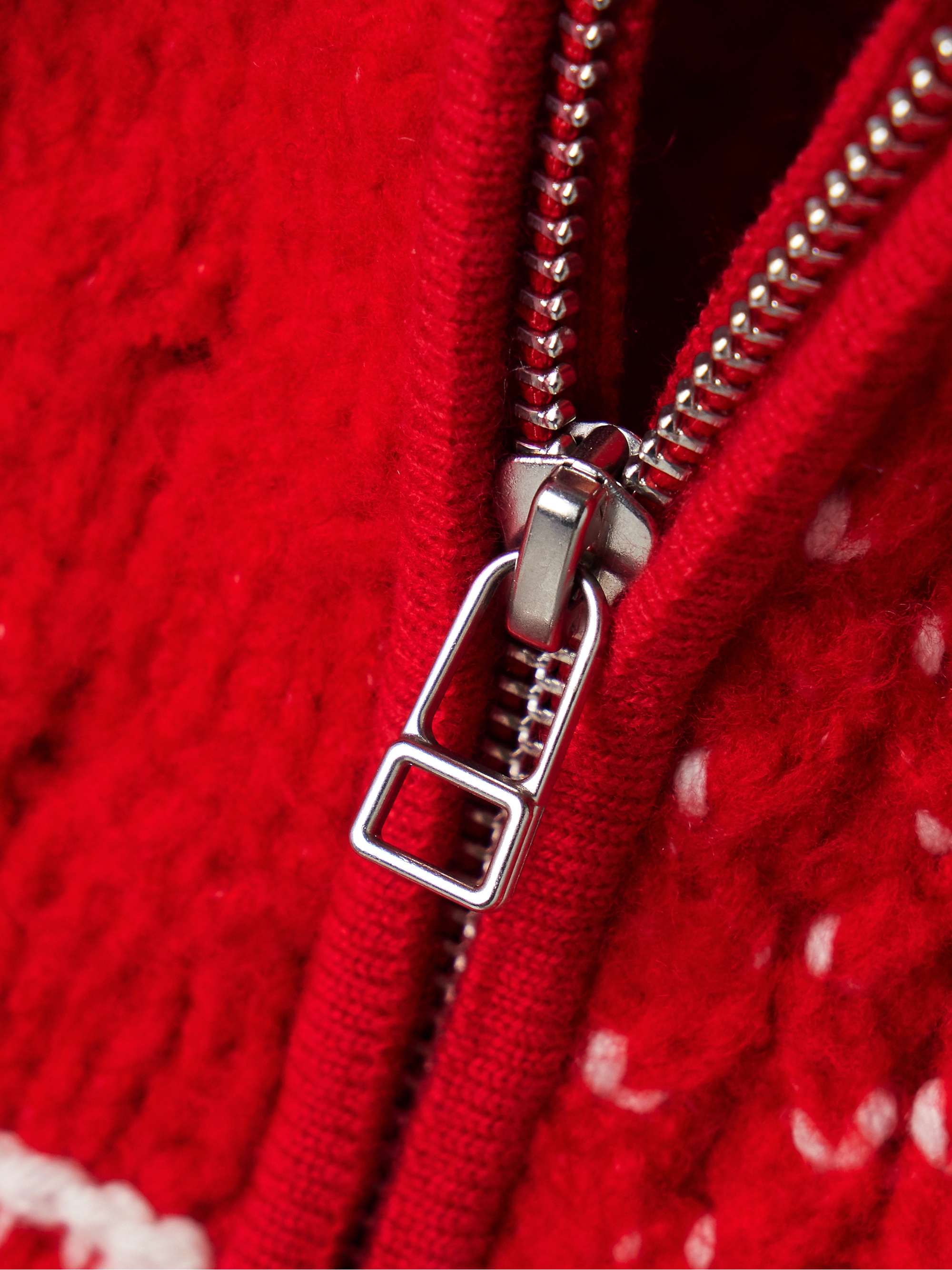 Cloud Frankie jacquard and pointelle-knit wool-blend jacket view