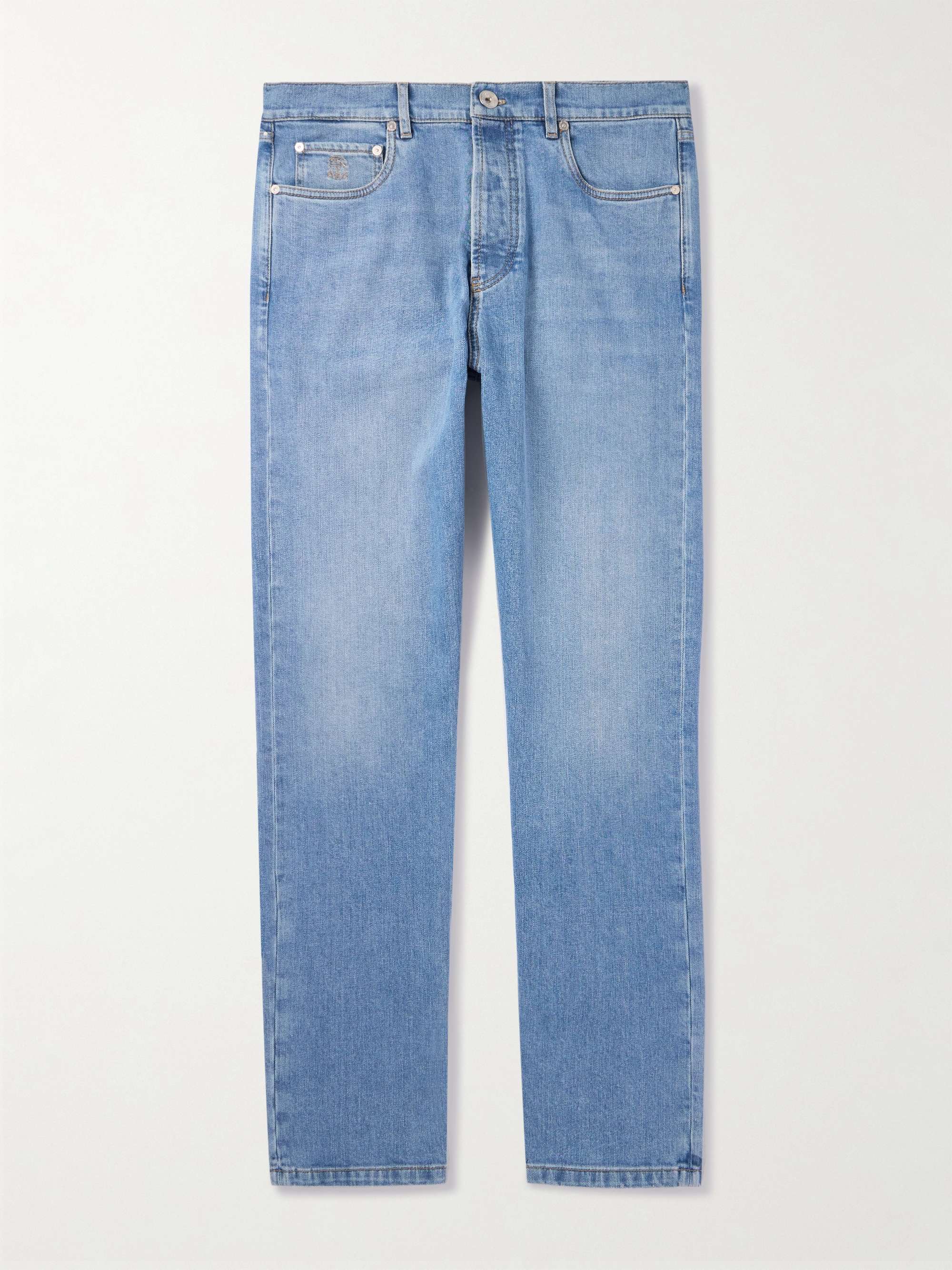 Iconic Slim-Fit Stretch Jeans view
