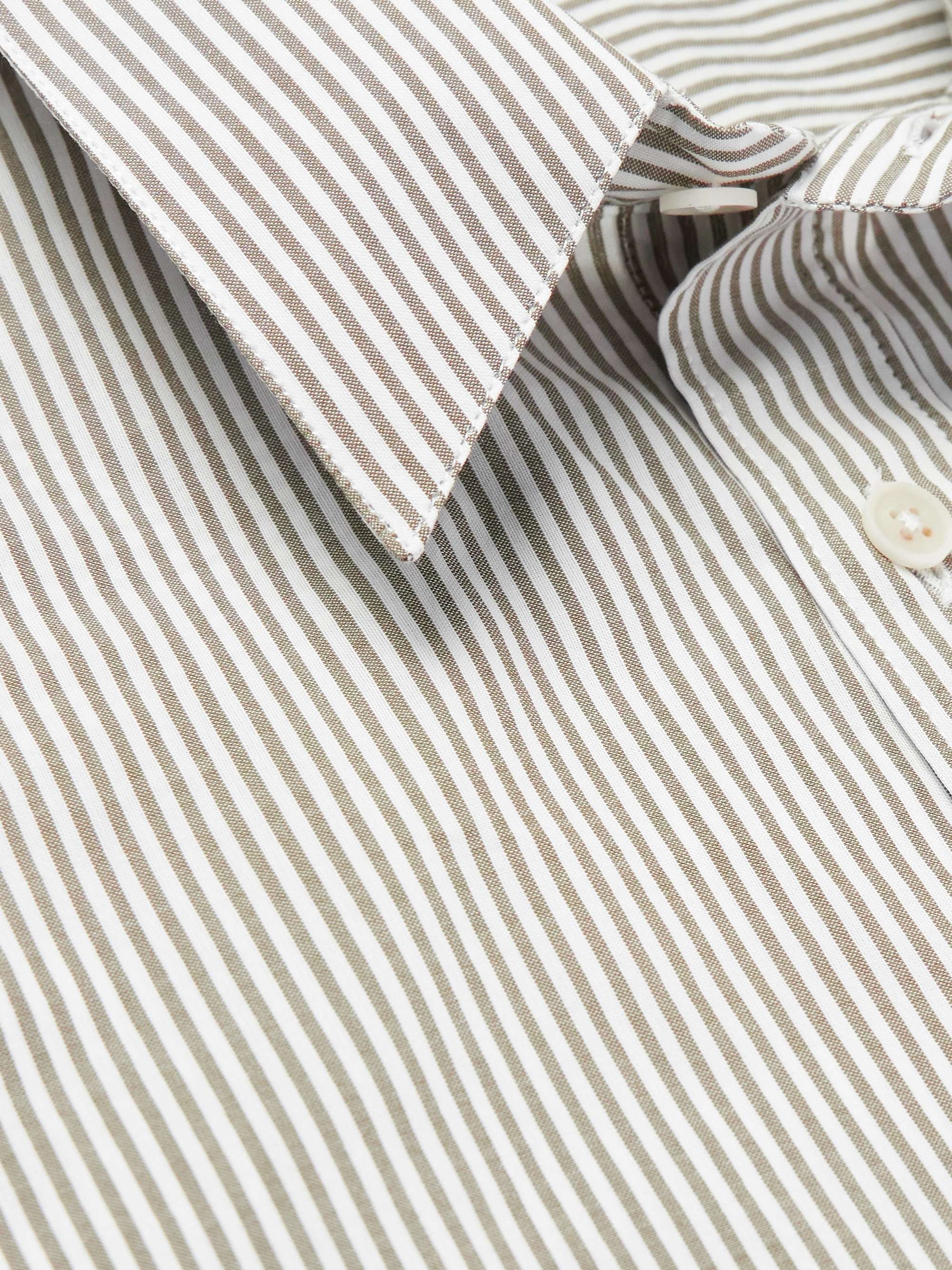 Painter's Oversized Striped Cotton-Poplin Shirt view