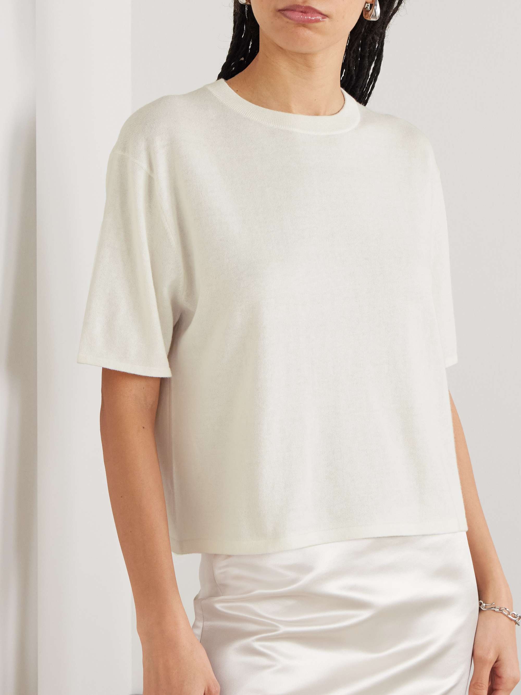 Rubie cotton and cashmere-blend T-shirt view