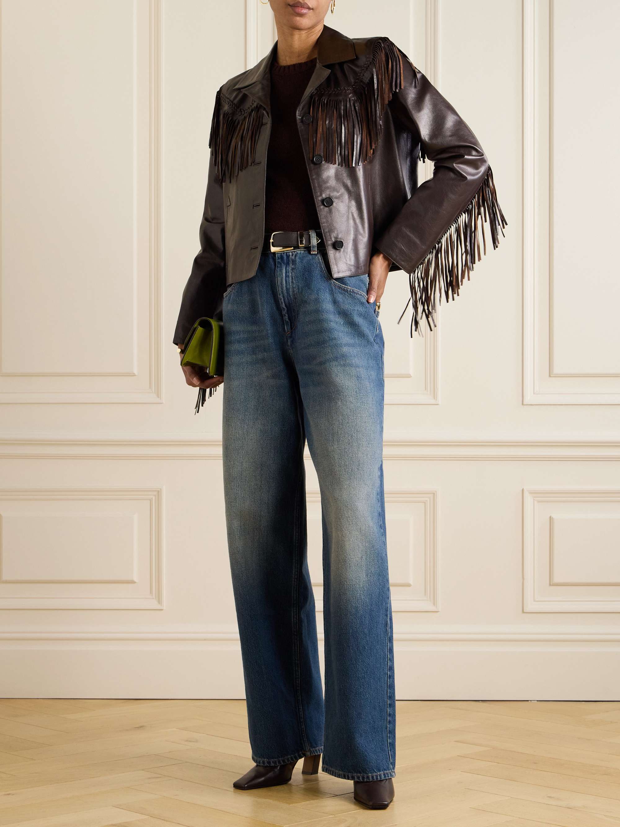 Eloi suede jacket view