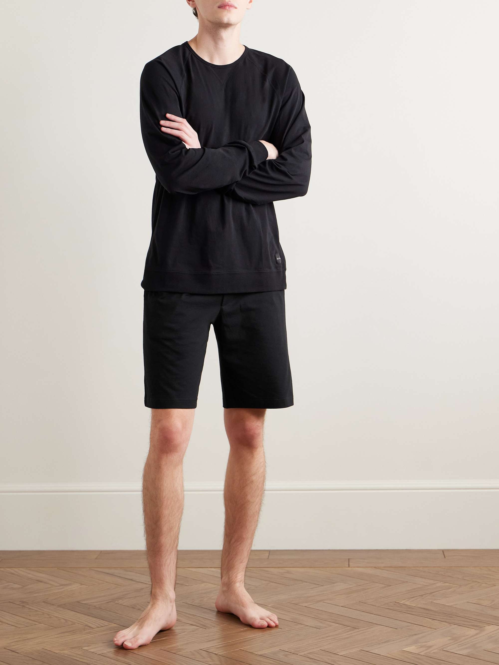 Elias Cotton-Jersey Pyjama Shorts view