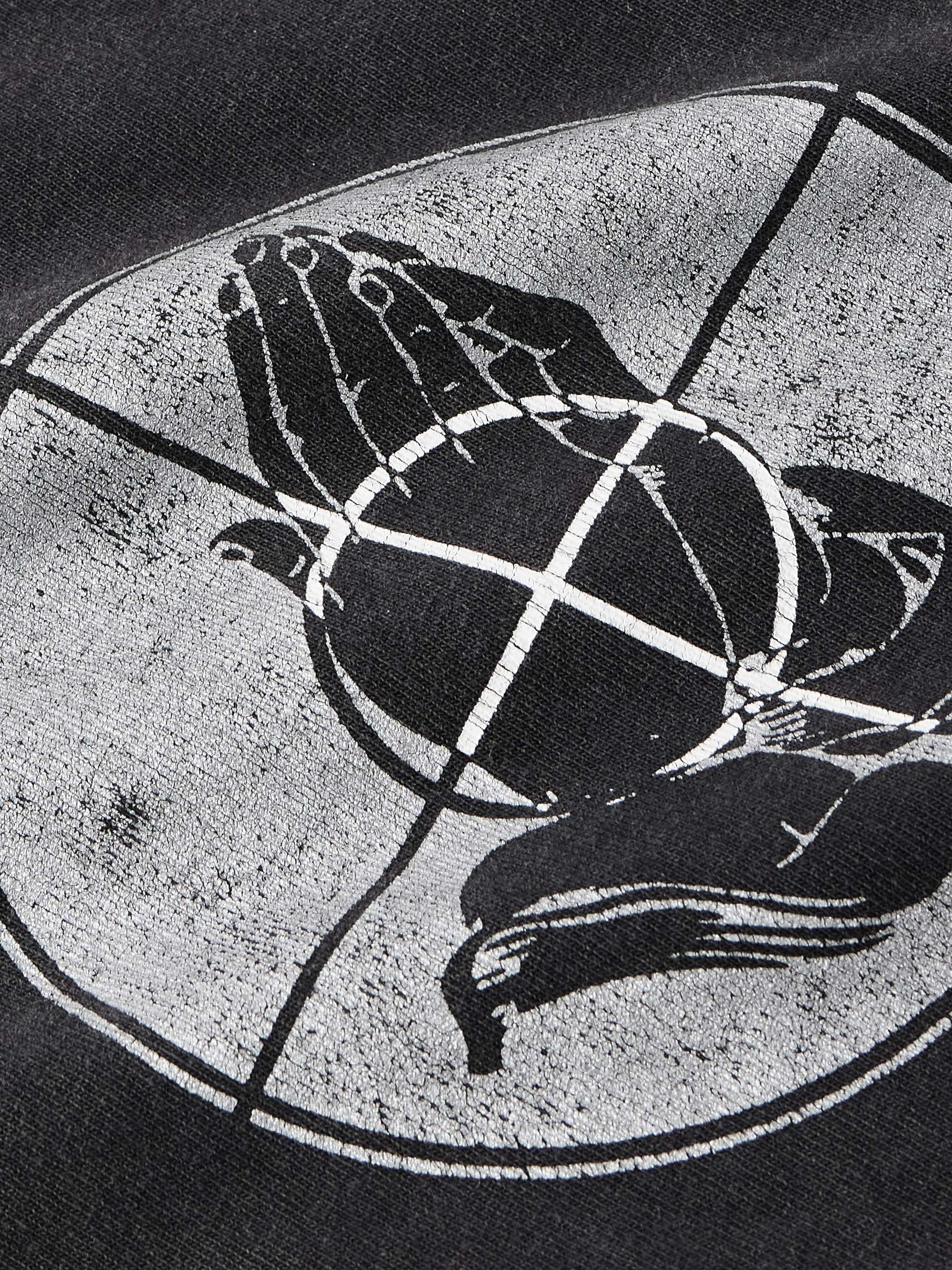 + Fear of God Logo-Print Cotton-Jersey T-Shirt view