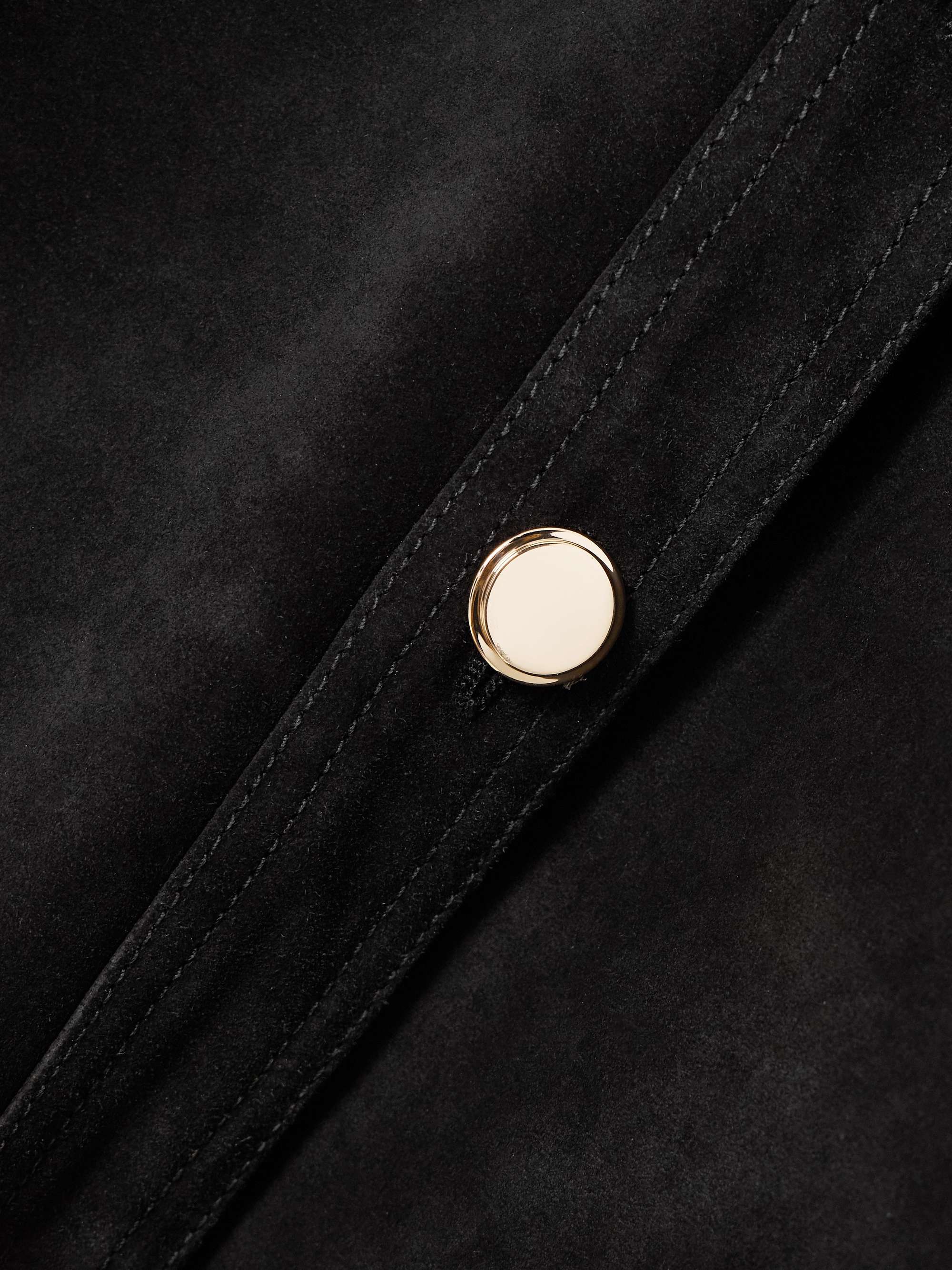 Irene suede shirt view