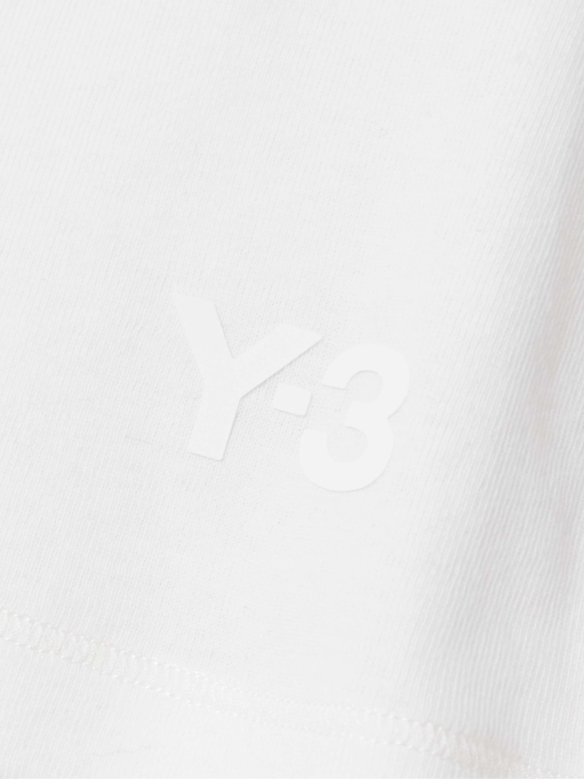 + Y-3 printed organic cotton-jersey T-shirt view
