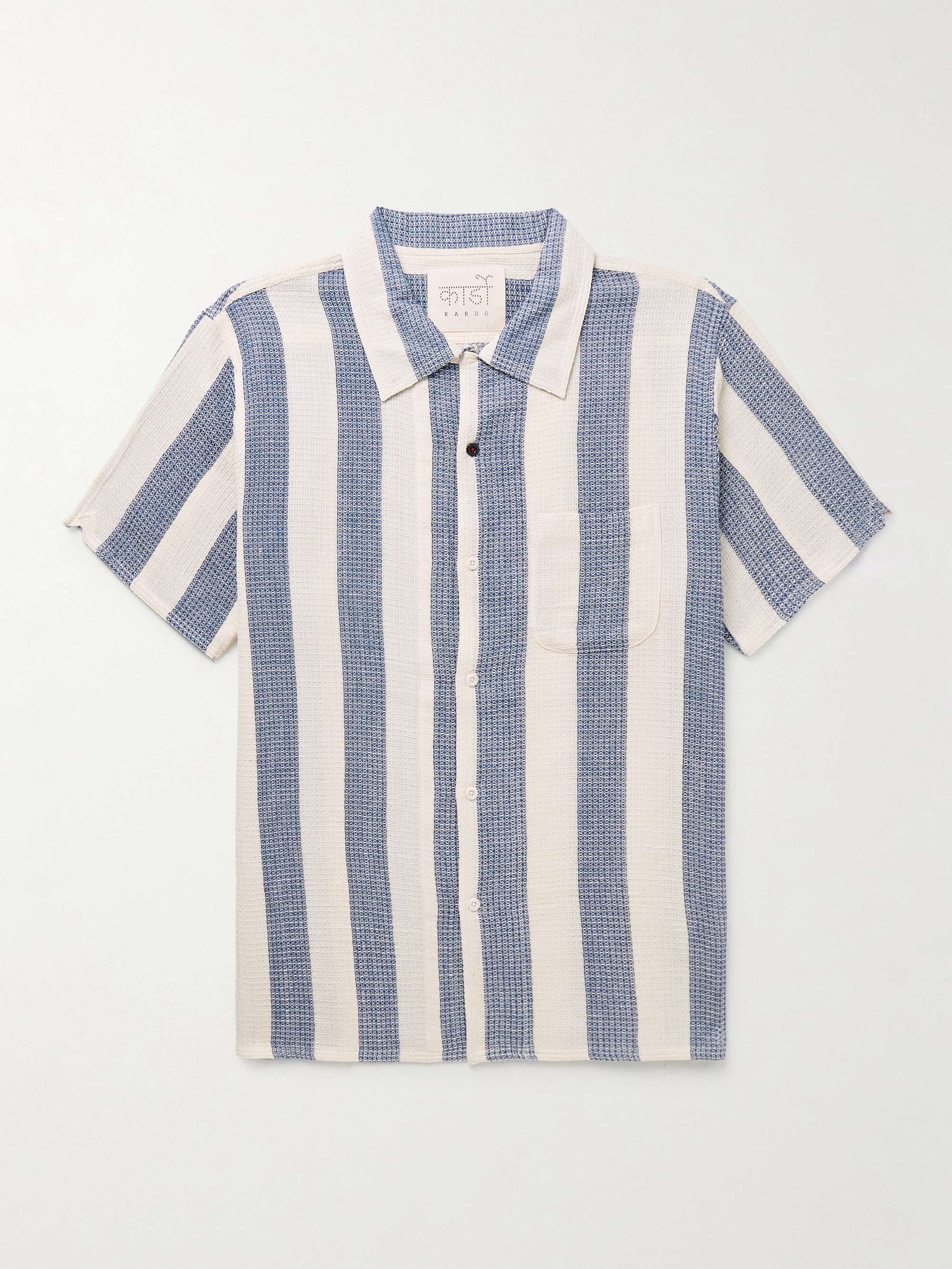 Chintan Striped Cotton Shirt view