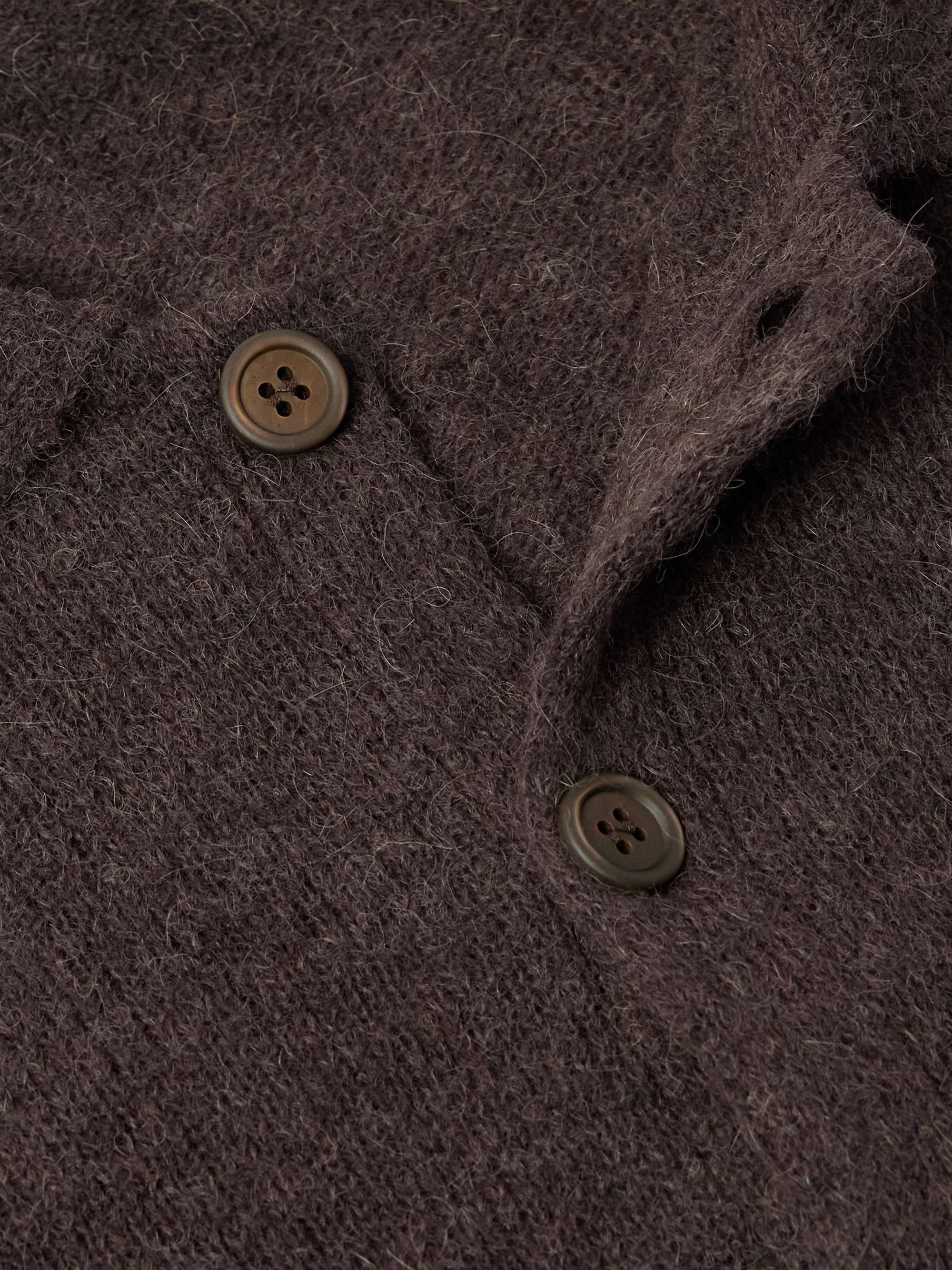 Evening Slim-Fit Alpaca-Blend Cardigan view