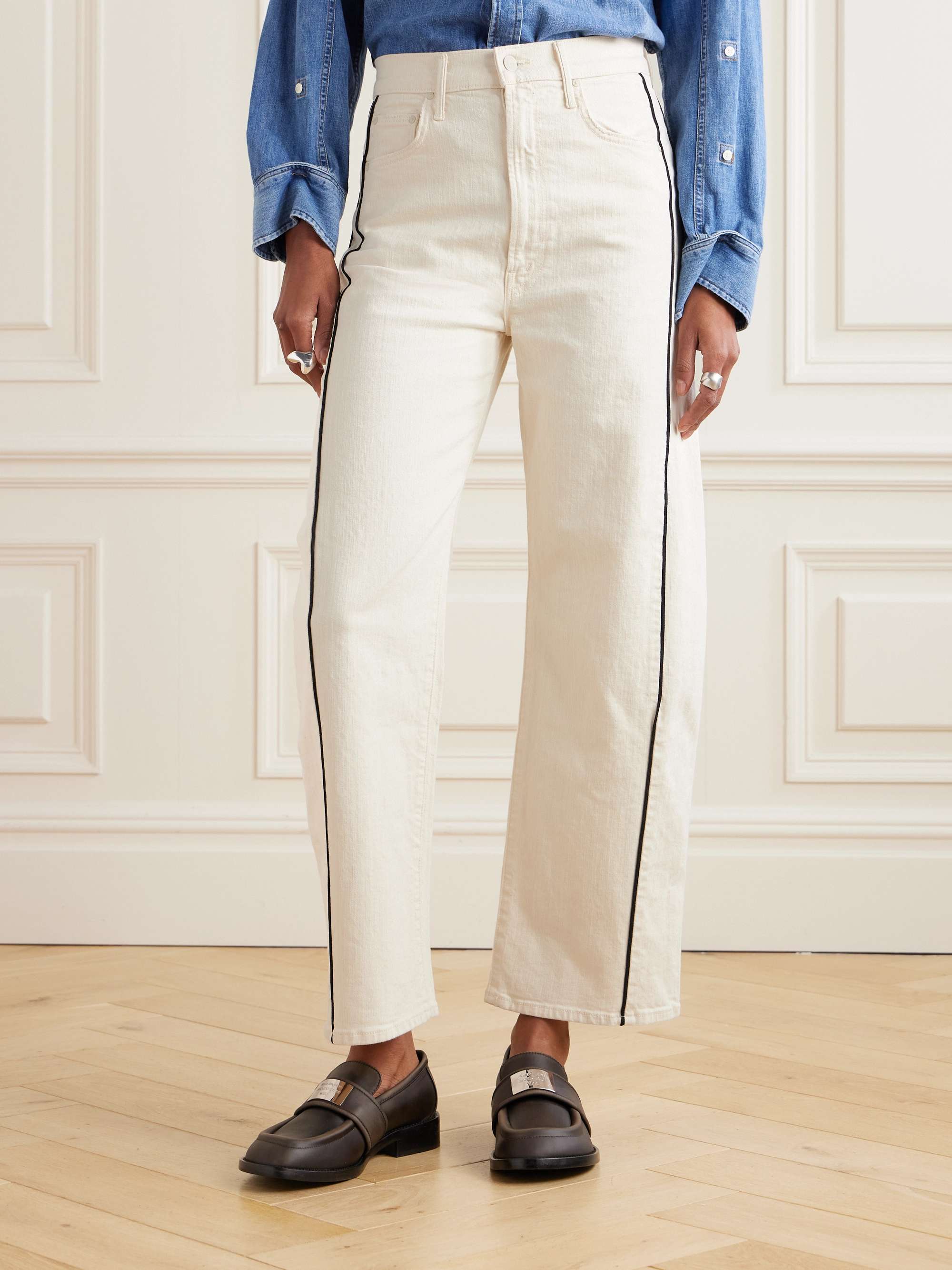 The Half Pipe high-rise barrel-leg jeans view