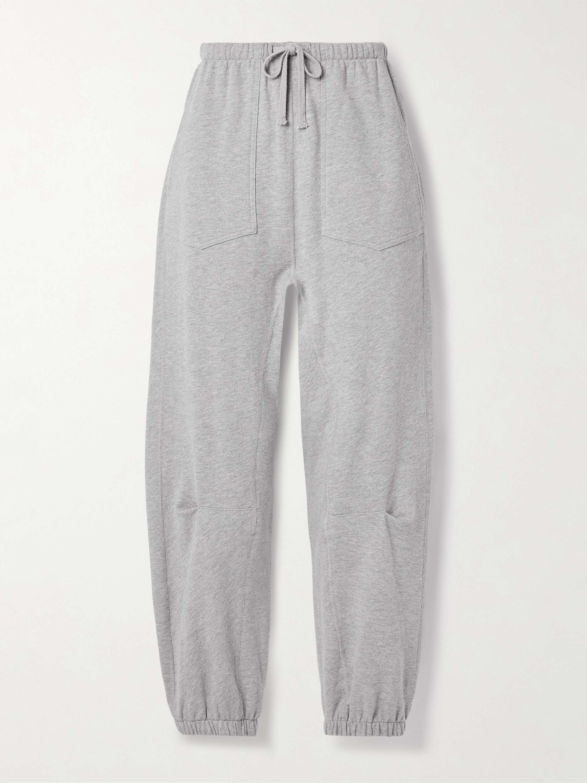 Dulce cotton-blend jersey track pants view