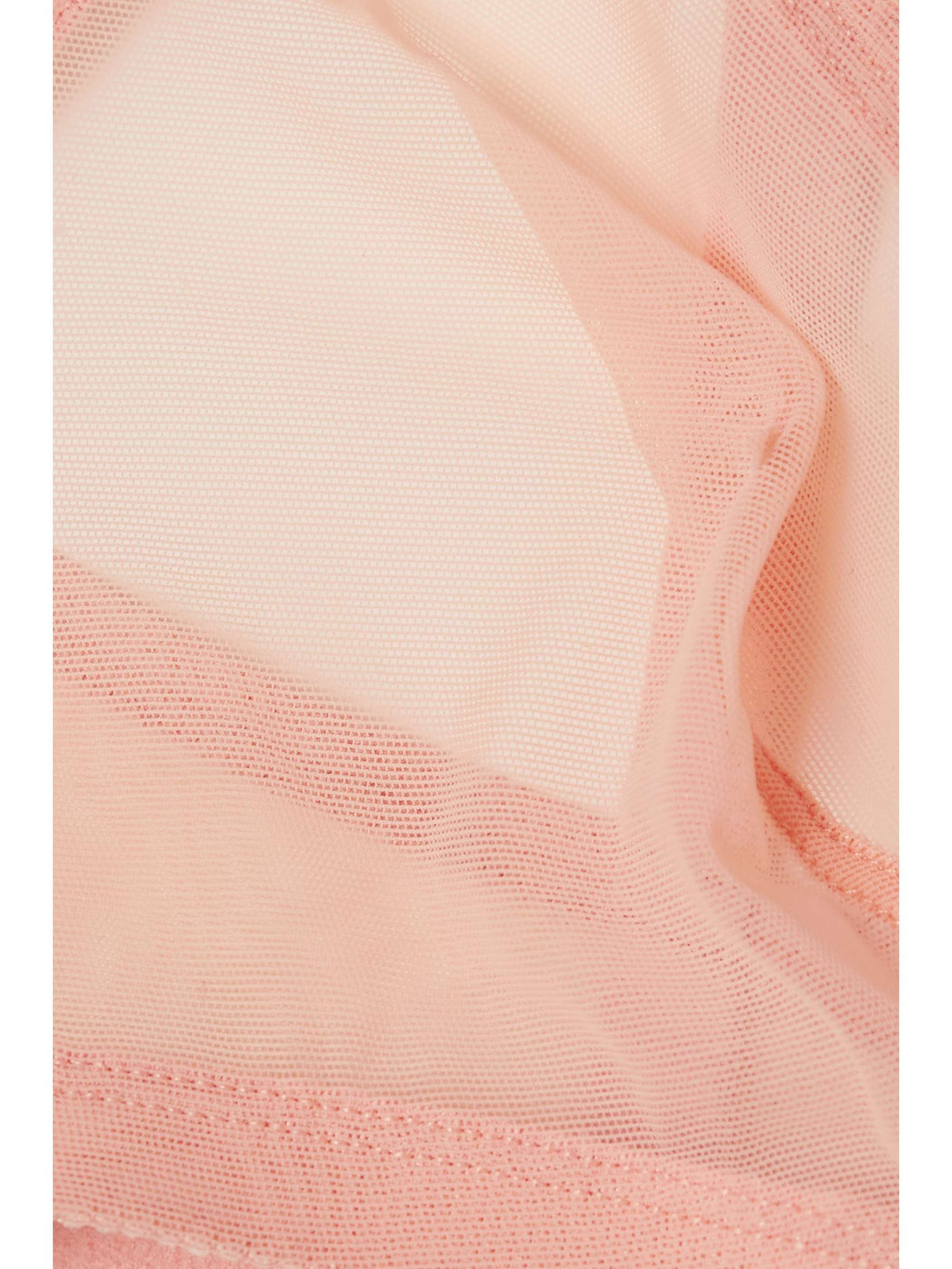 Bel stretch-tulle soft-cup triangle bra view