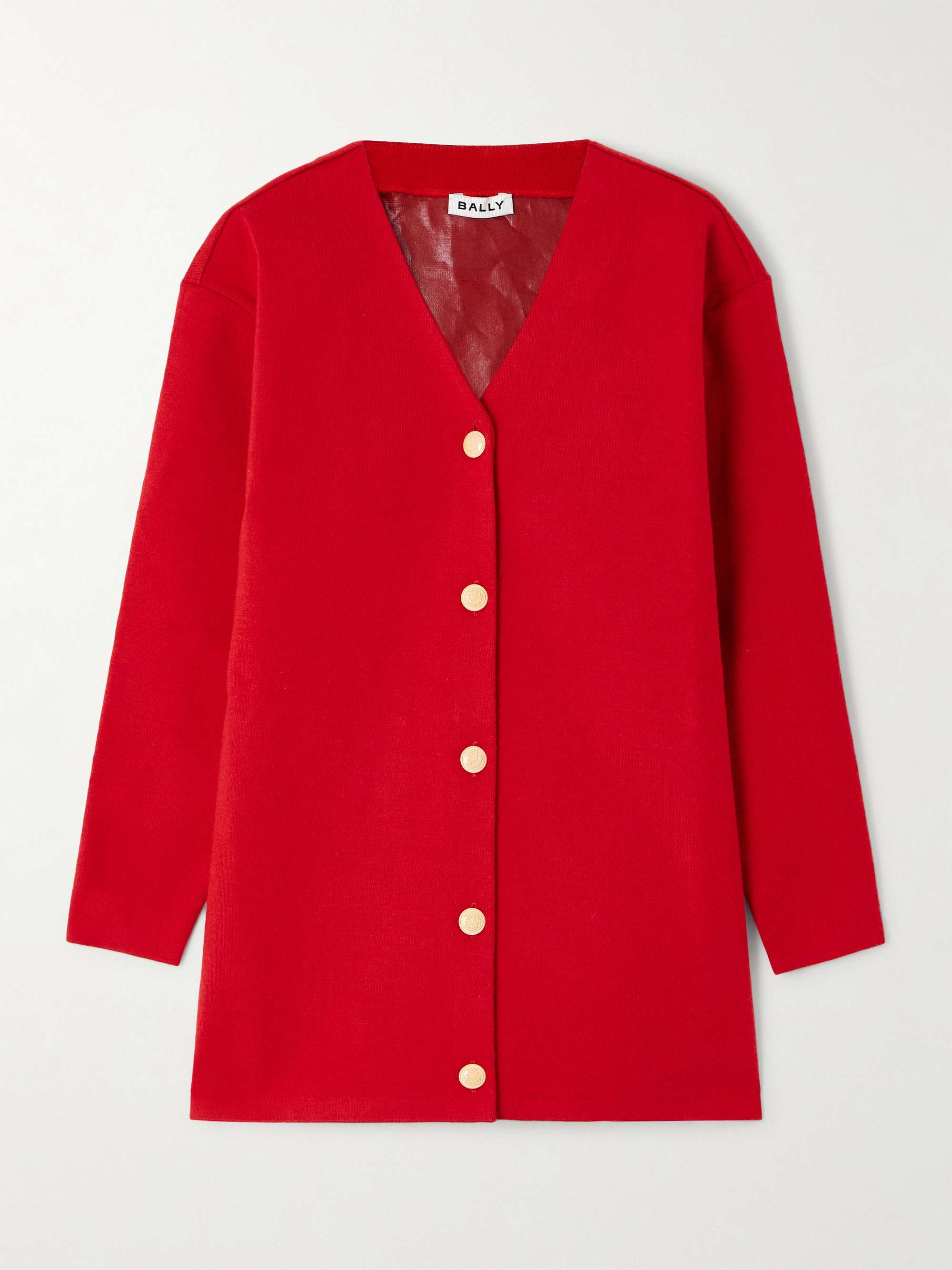 Knitted cardigan view