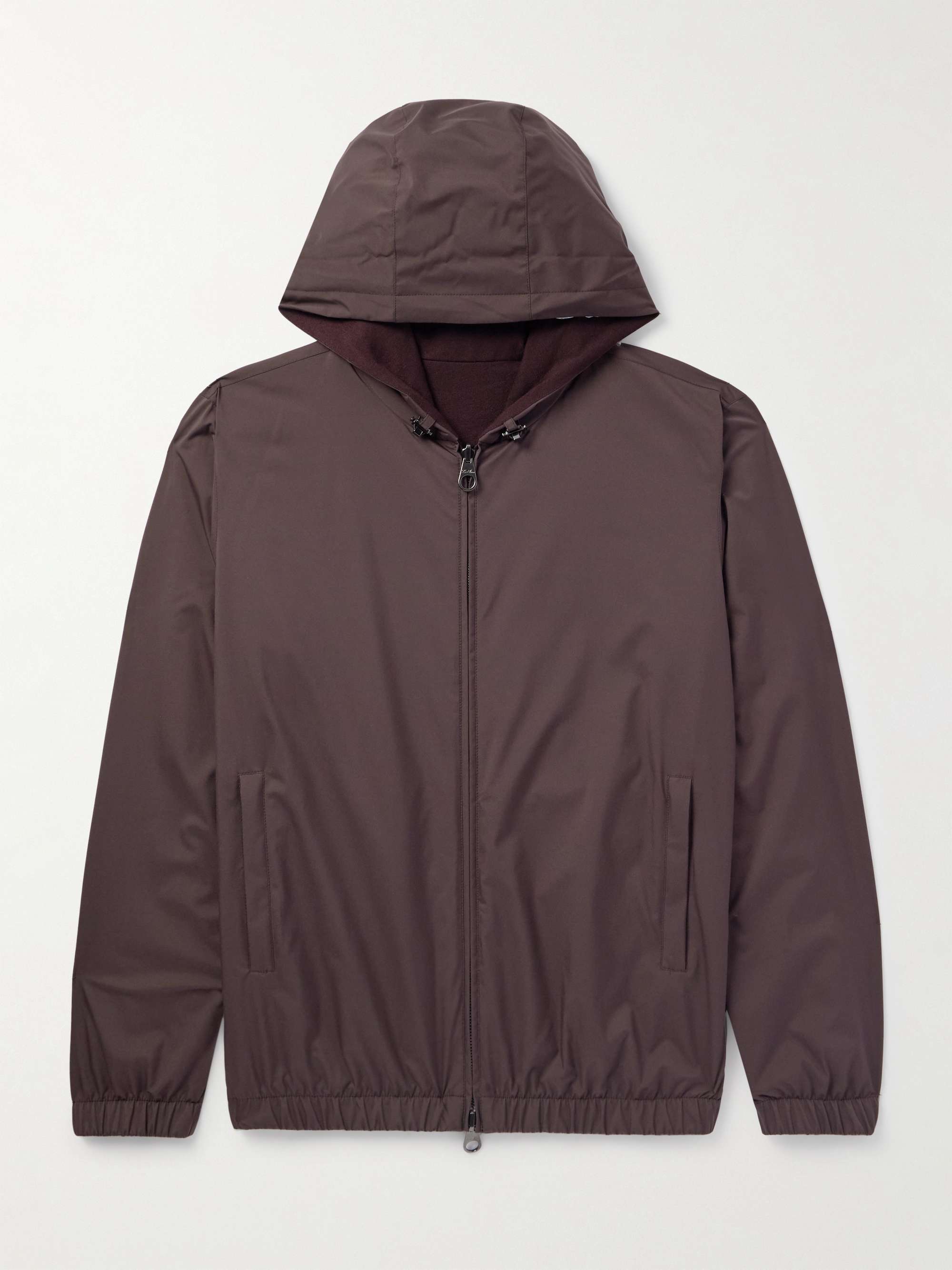 Reversible Storm System® and Cashmere Zip-Up Hooded Jacket view