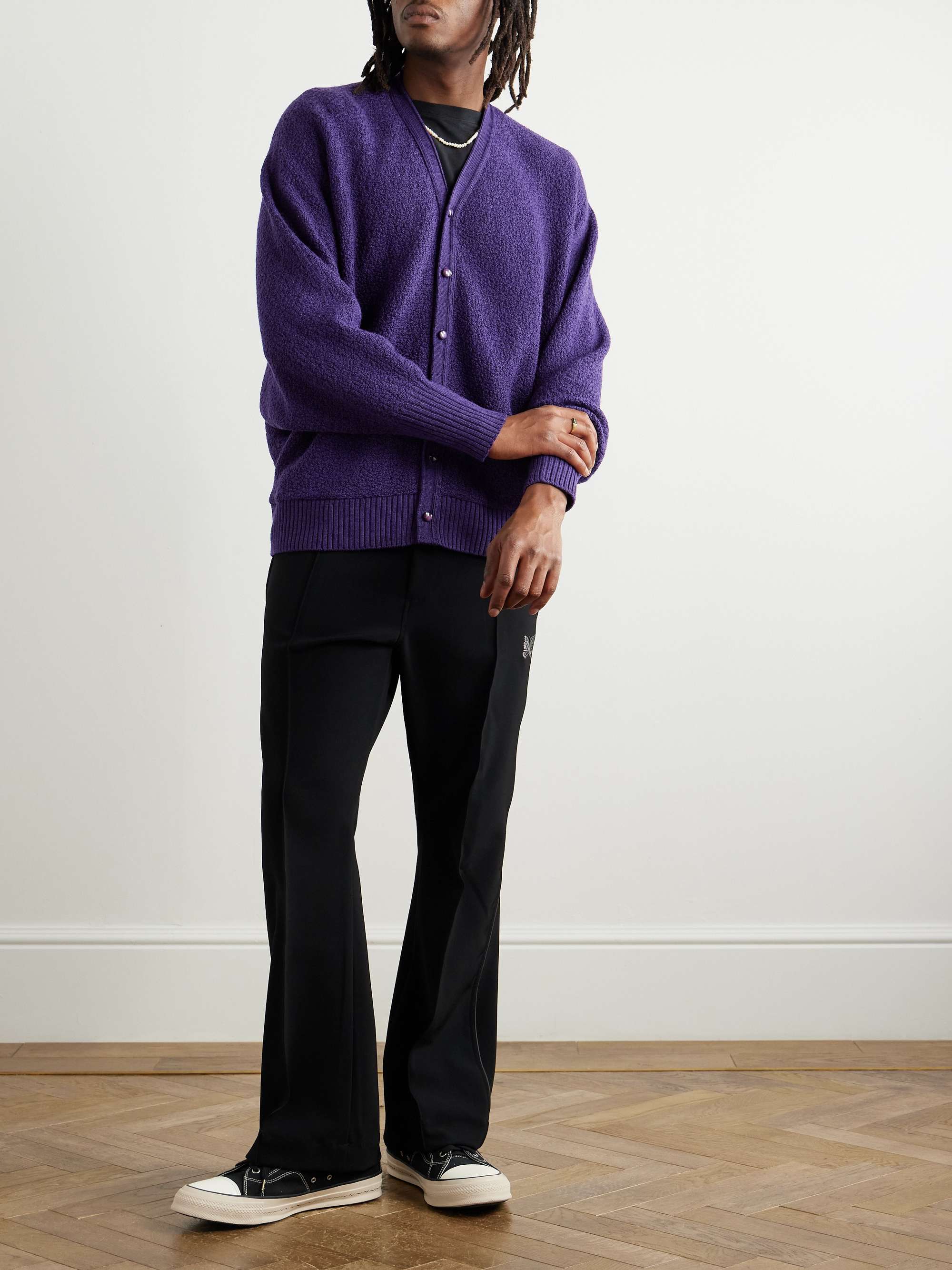 Merino Wool-Bouclé Cardigan view