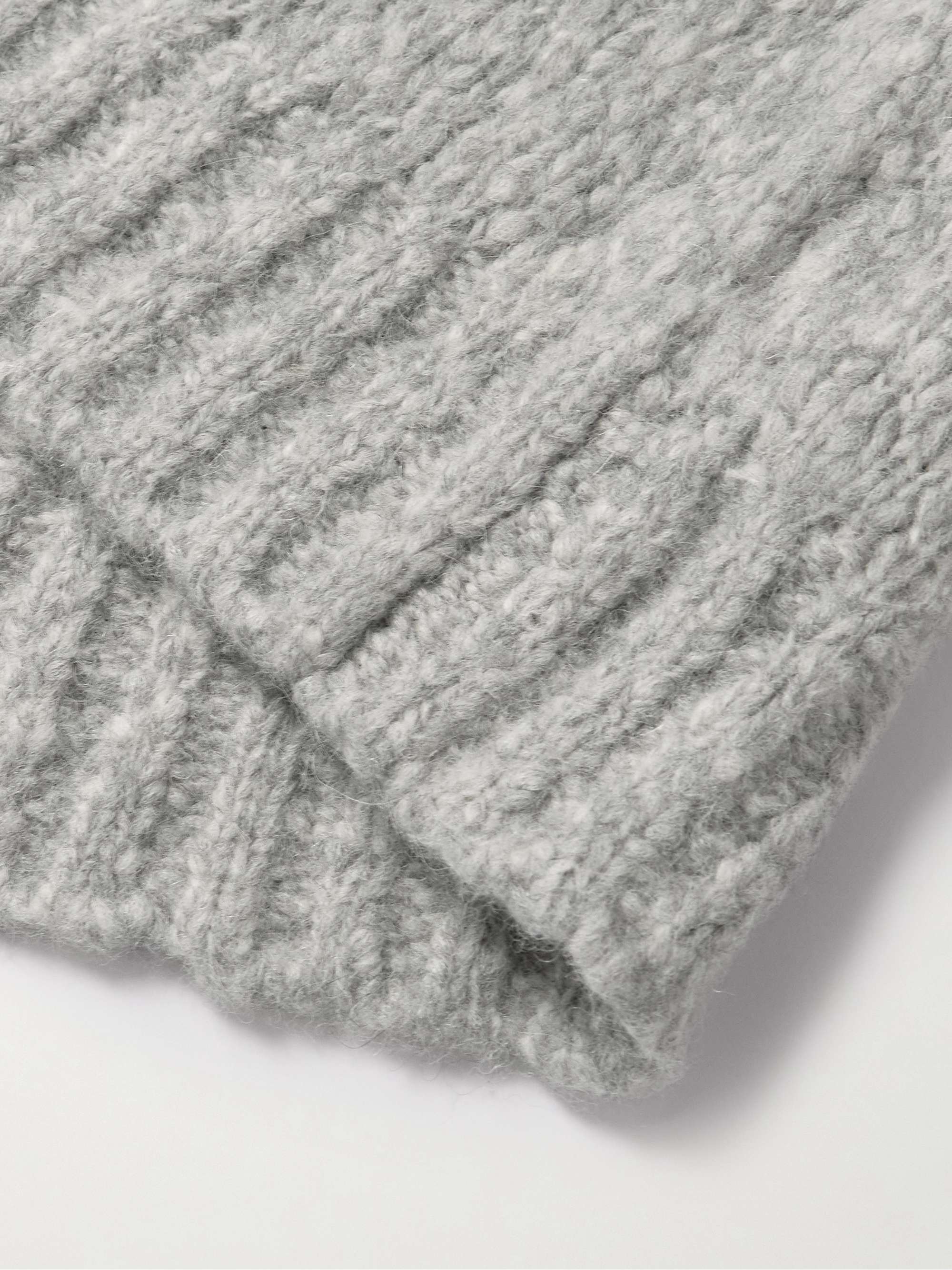 Alpaca-Blend Cardigan view