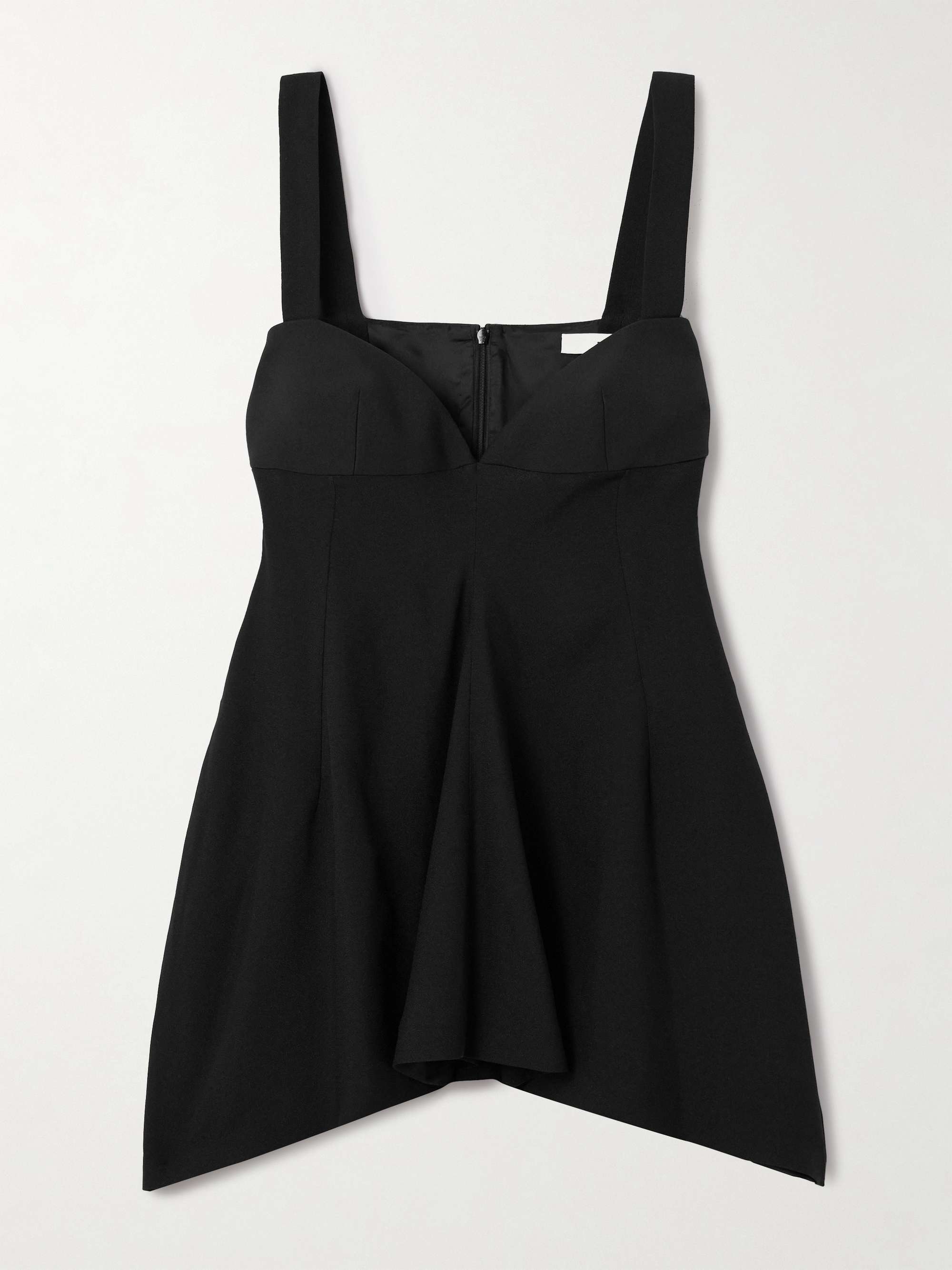 Jersey peplum top view