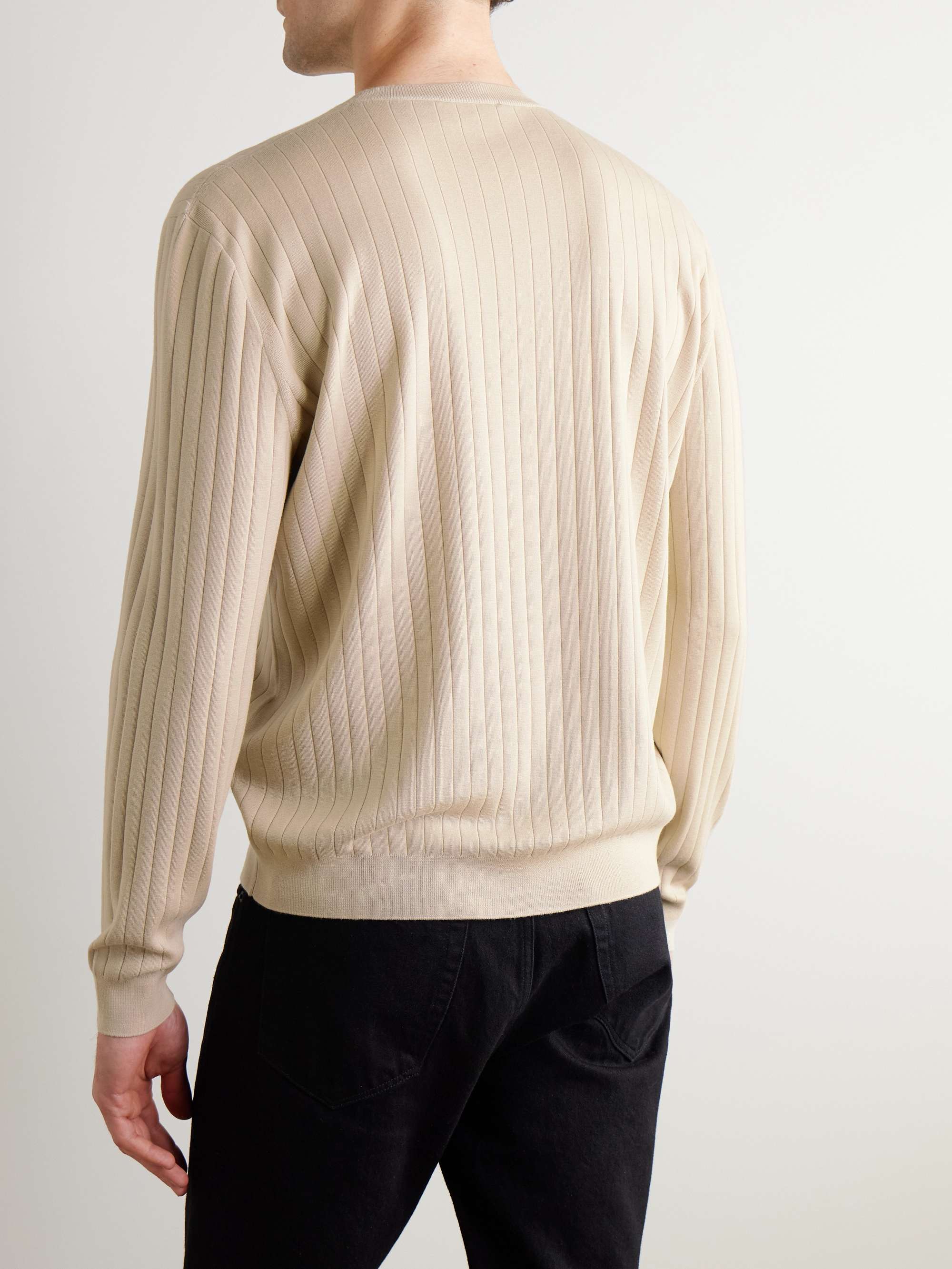 Riva Valdobbia Ribbed Virgin Wool Sweater view