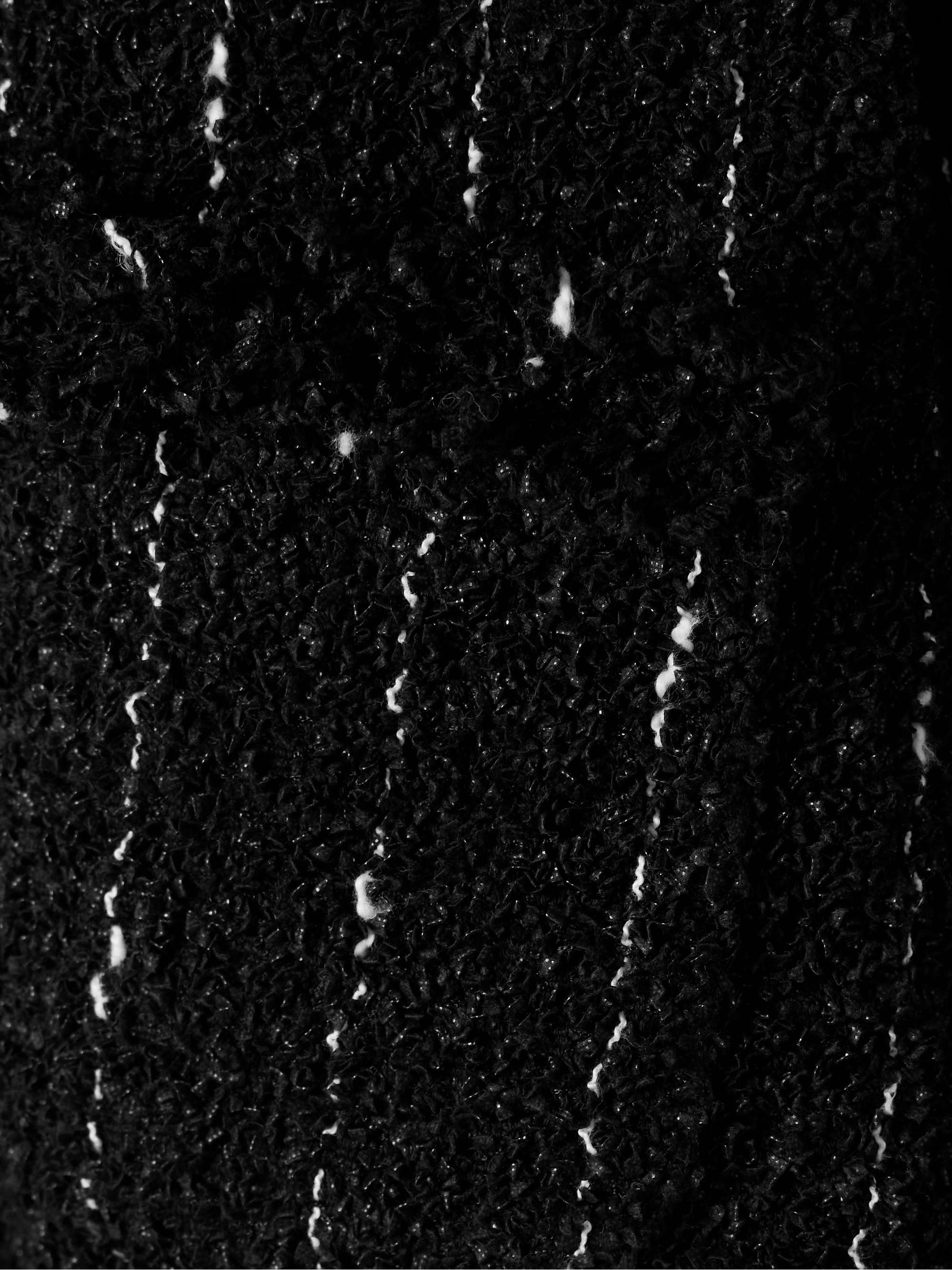 Pinstriped bouclé jacket view