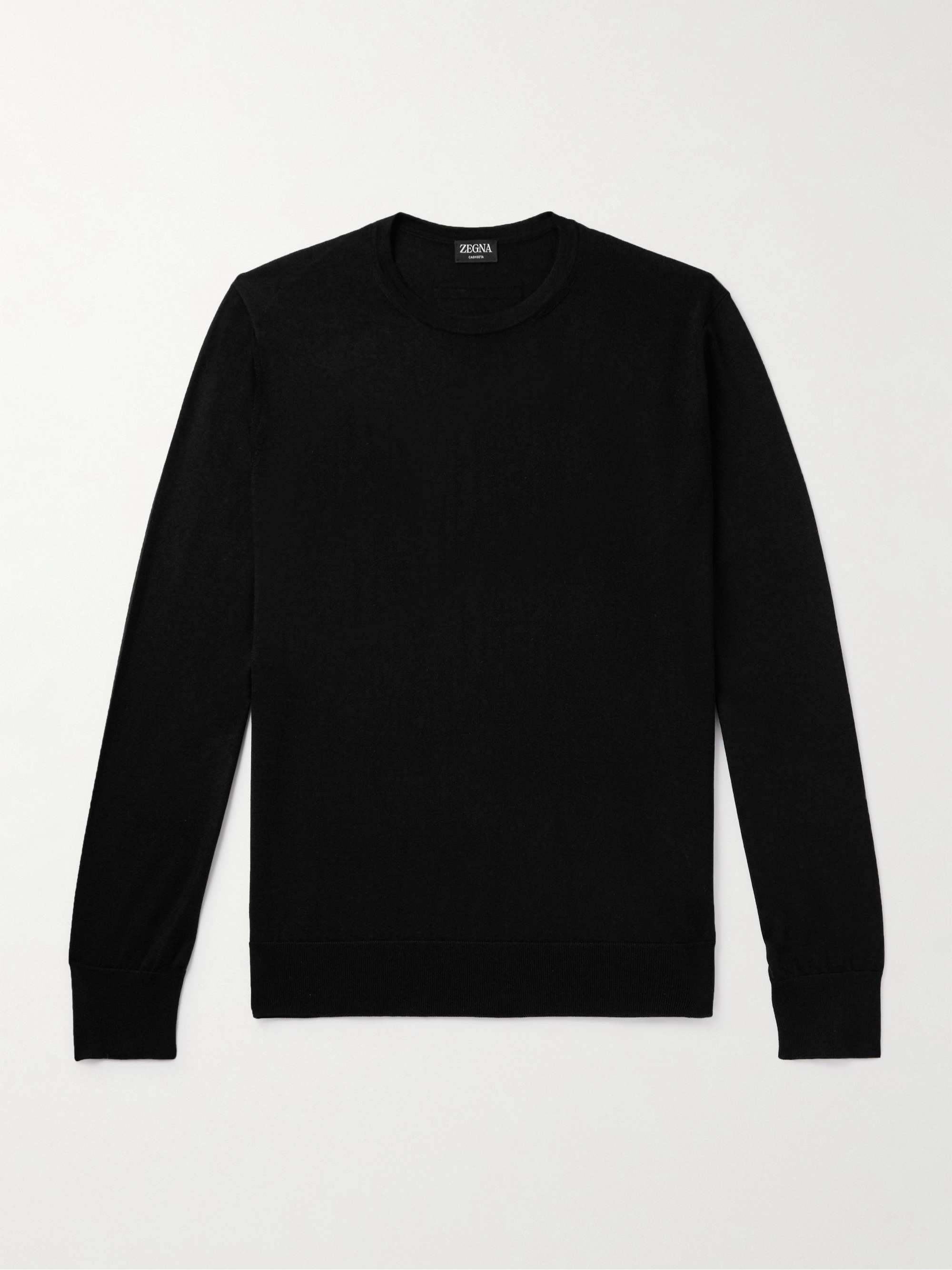 Cashmere and Silk-Blend Sweater view