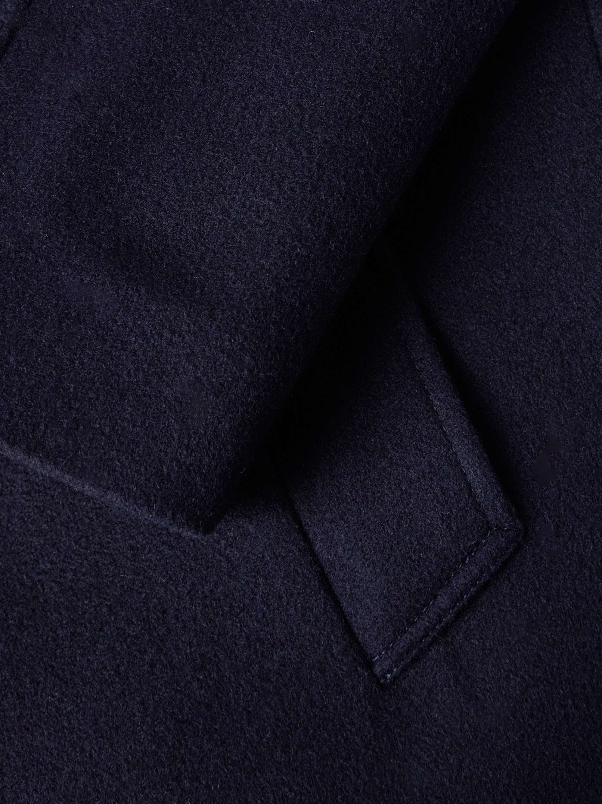Daito Shawl-Collar Double-Faced Cashmere Coat view