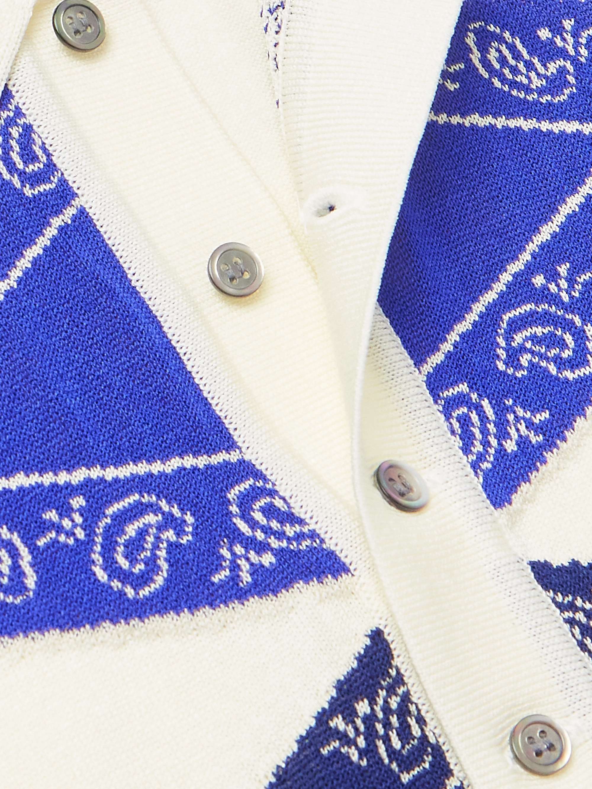 Jacquard-Knit Polo Shirt view
