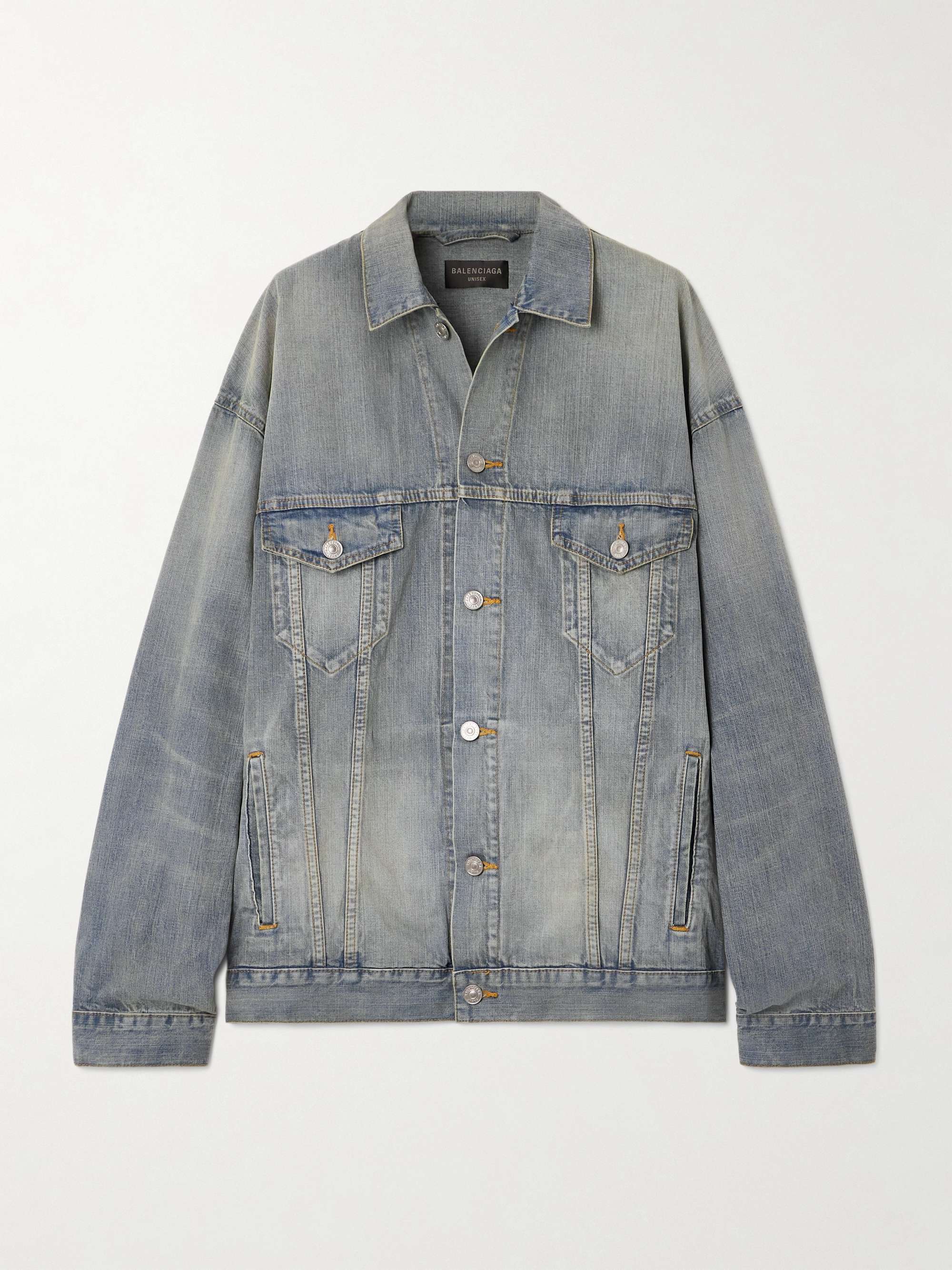 Oversized denim jacket view