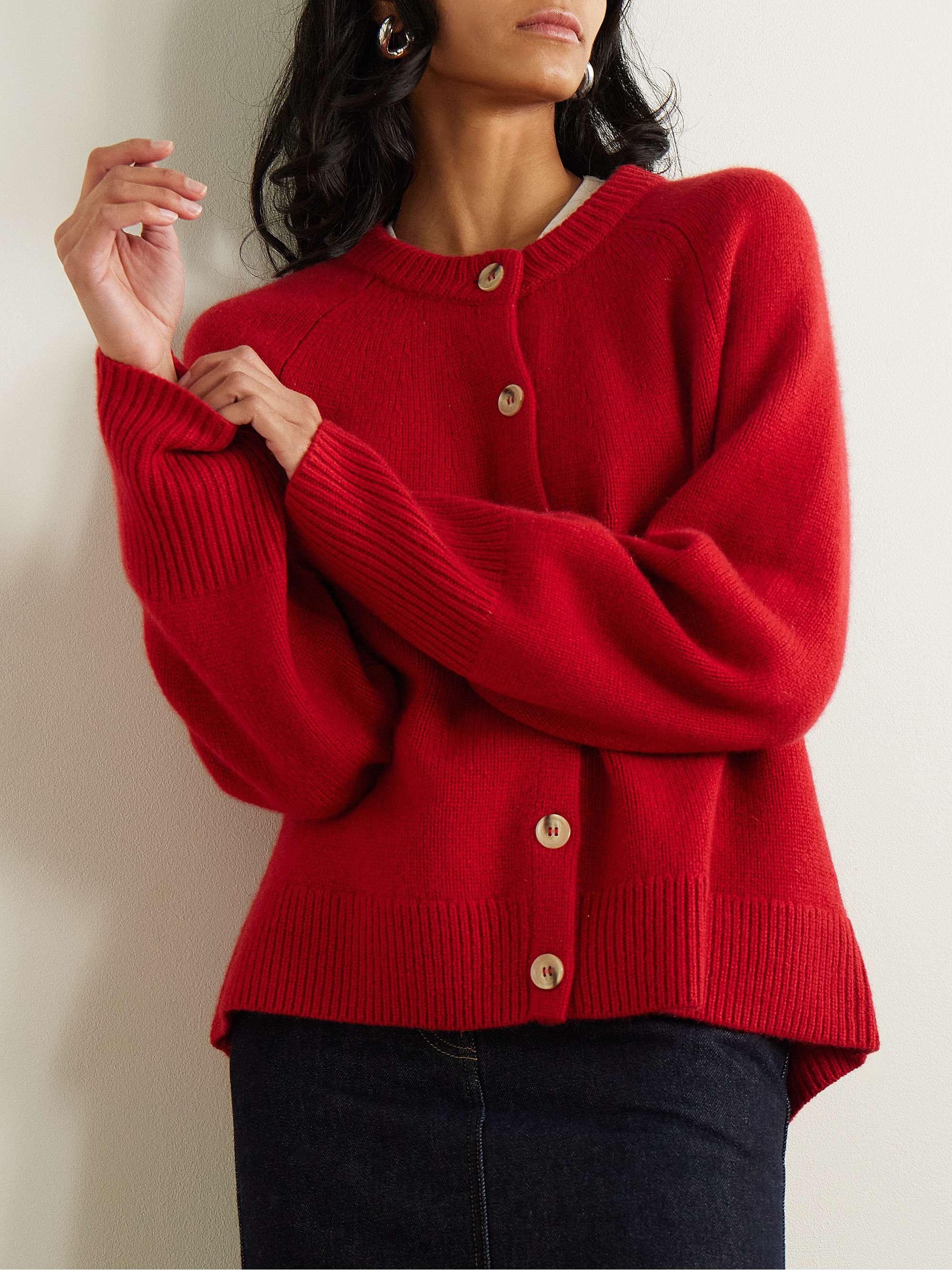 Belgravia cashmere cardigan view