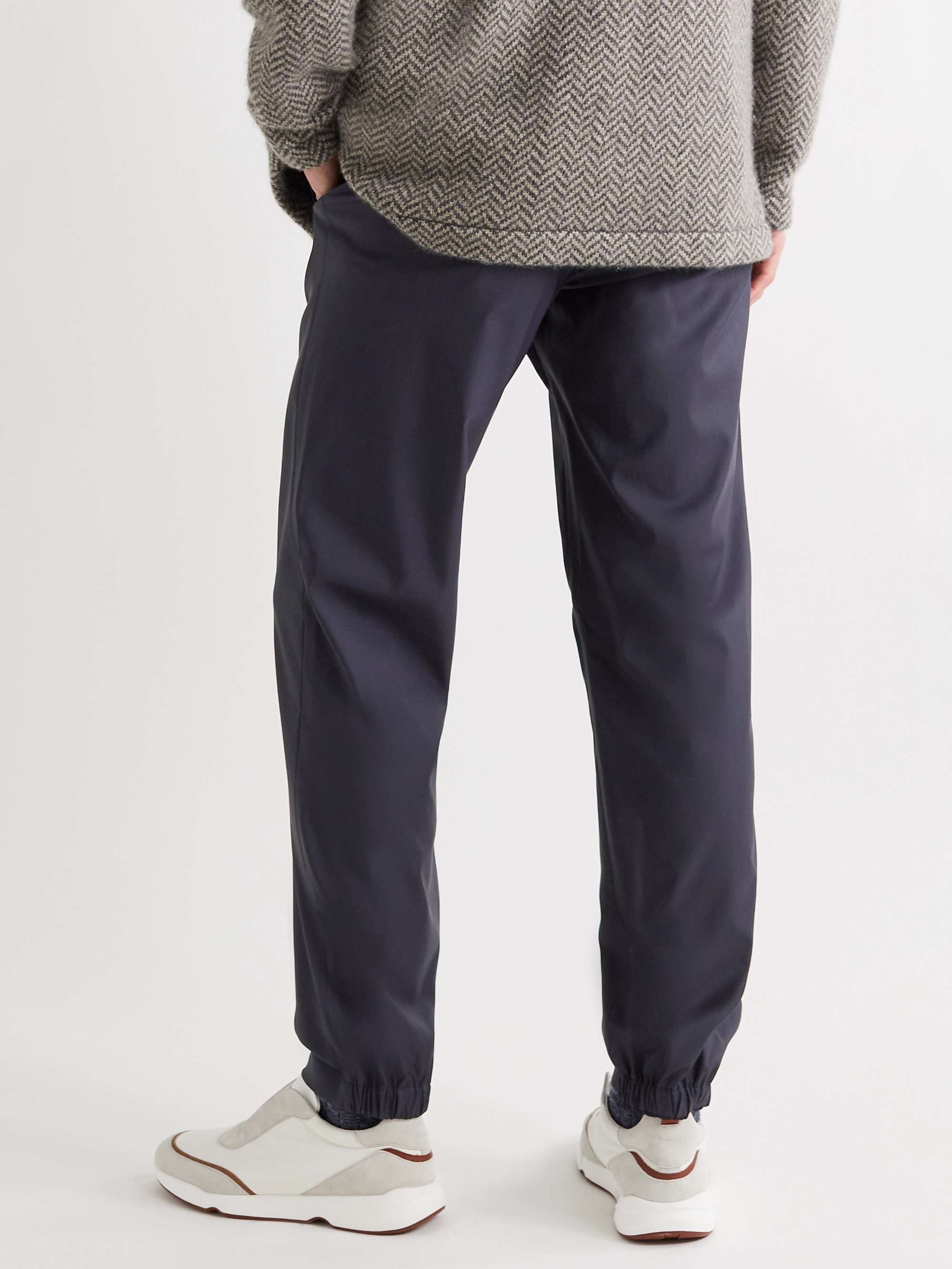 Rain System Virgin Wool-Blend Trousers view