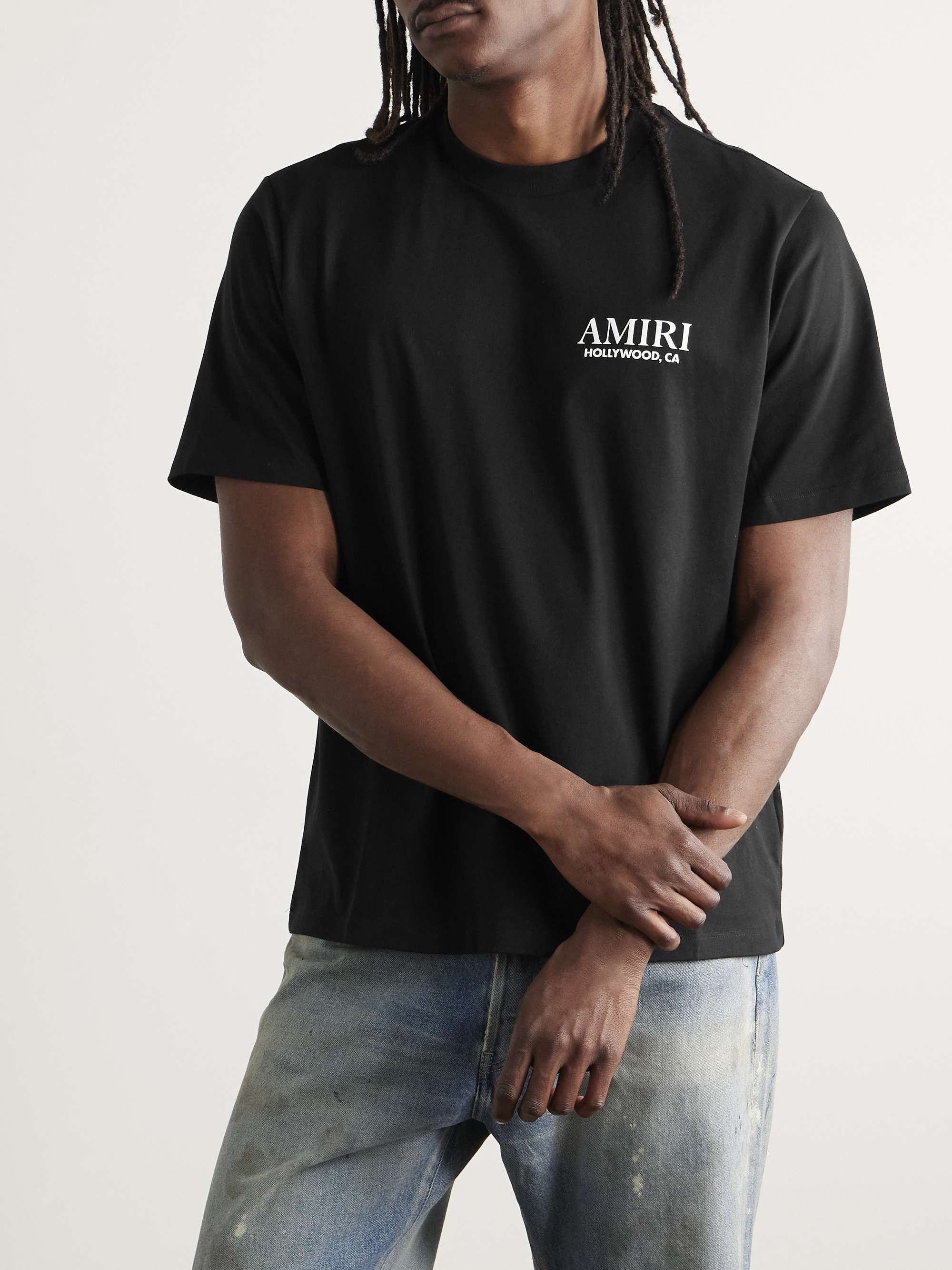 Bones Stacked Logo-Print Cotton-Jersey T-Shirt view