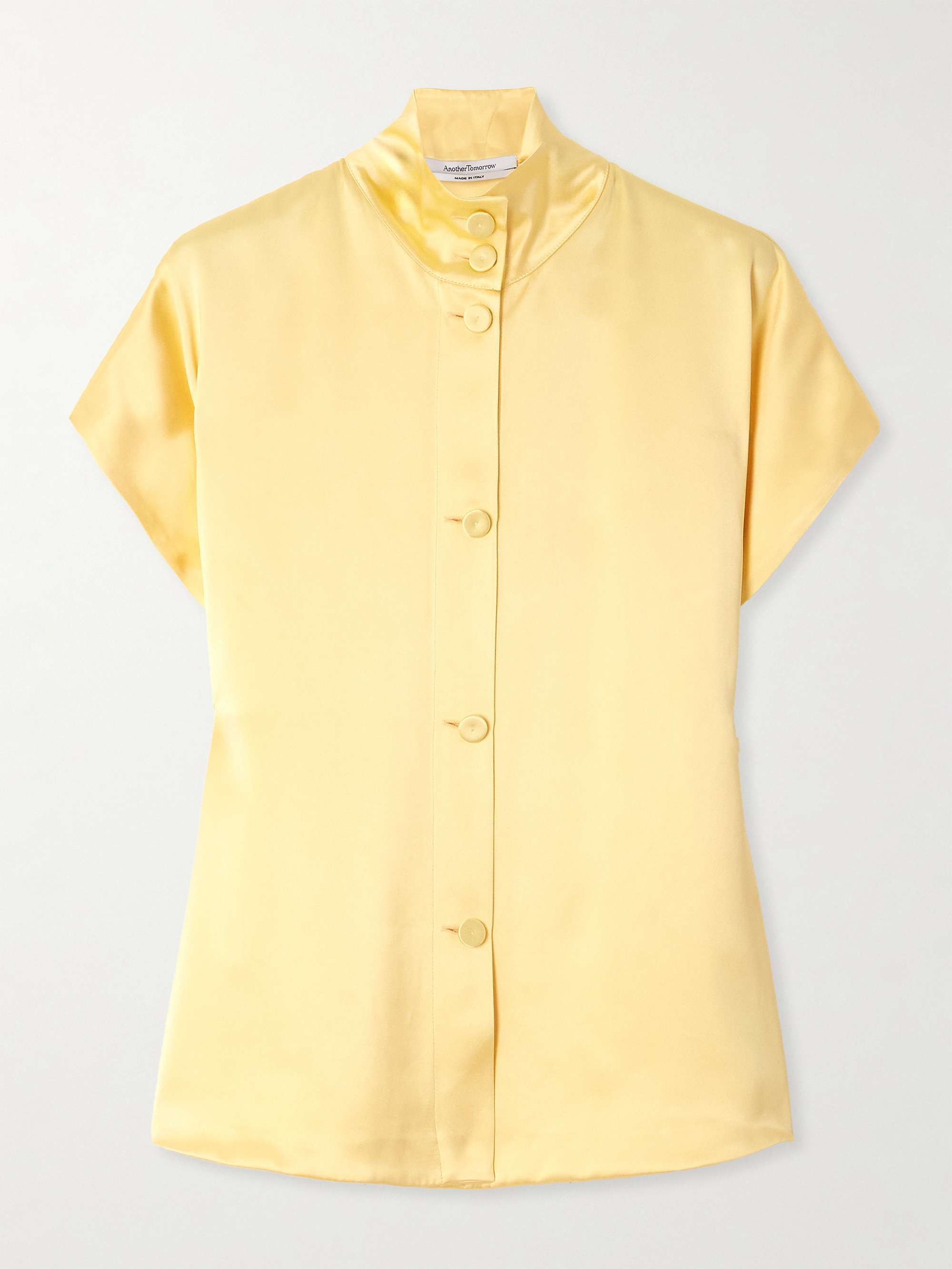 Satin shirt view