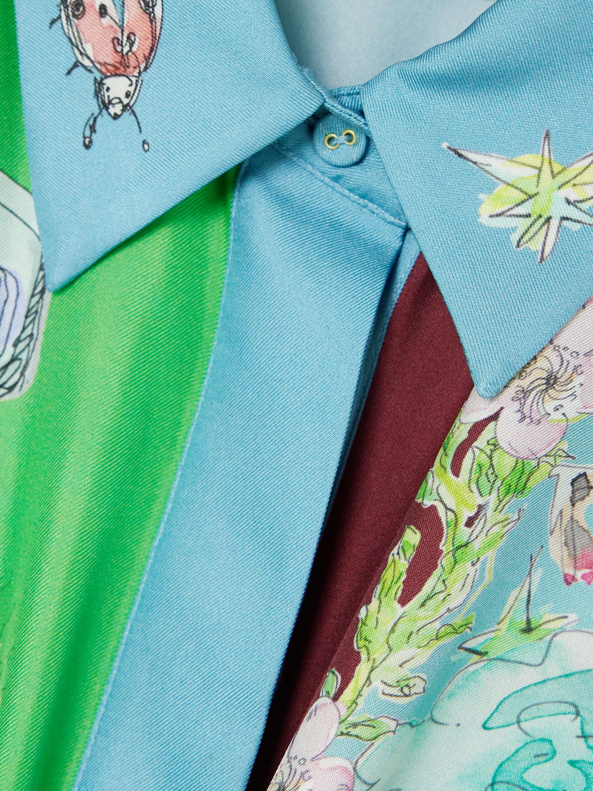 + Anouk Colantoni Daria printed silk-twill shirt view