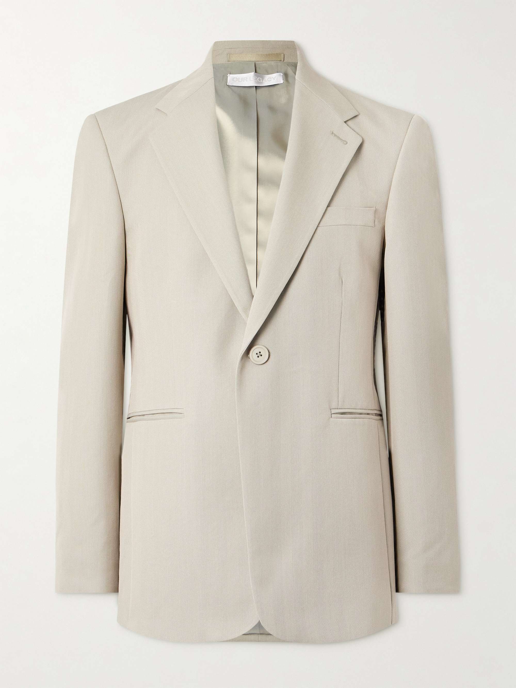 Shinjuku Striped Grain de Poudre Blazer view