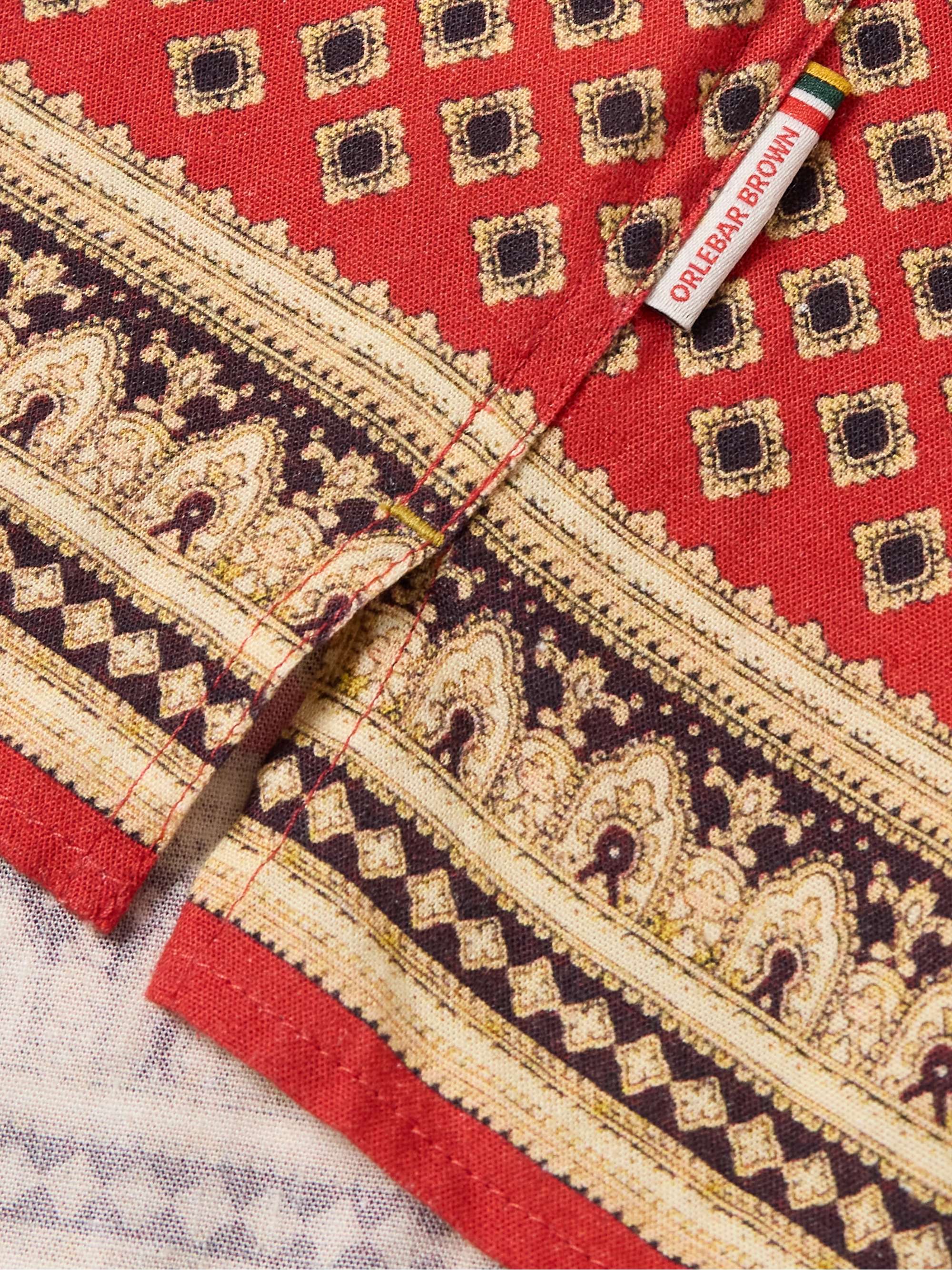 Maitan Camp-Collar Printed Woven Shirt view