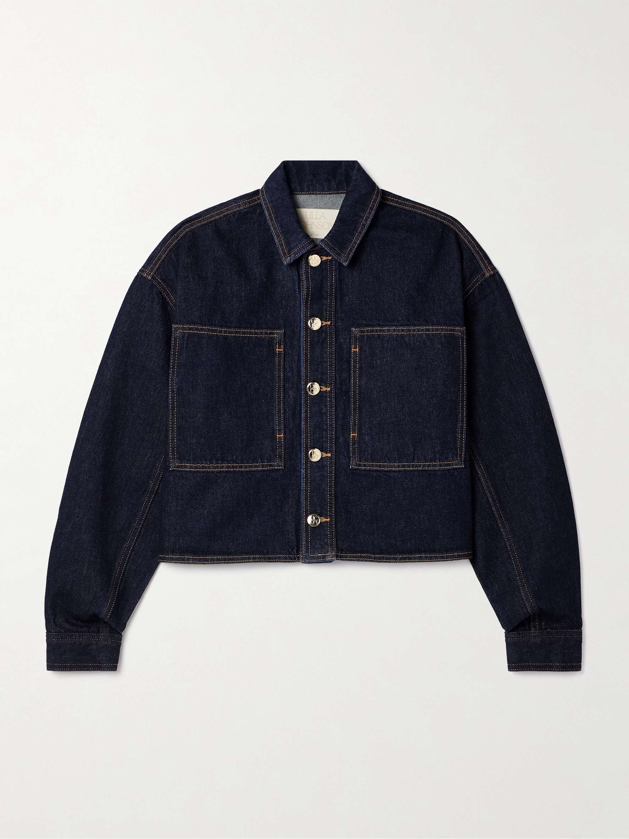 Bobbi cropped denim jacket view
