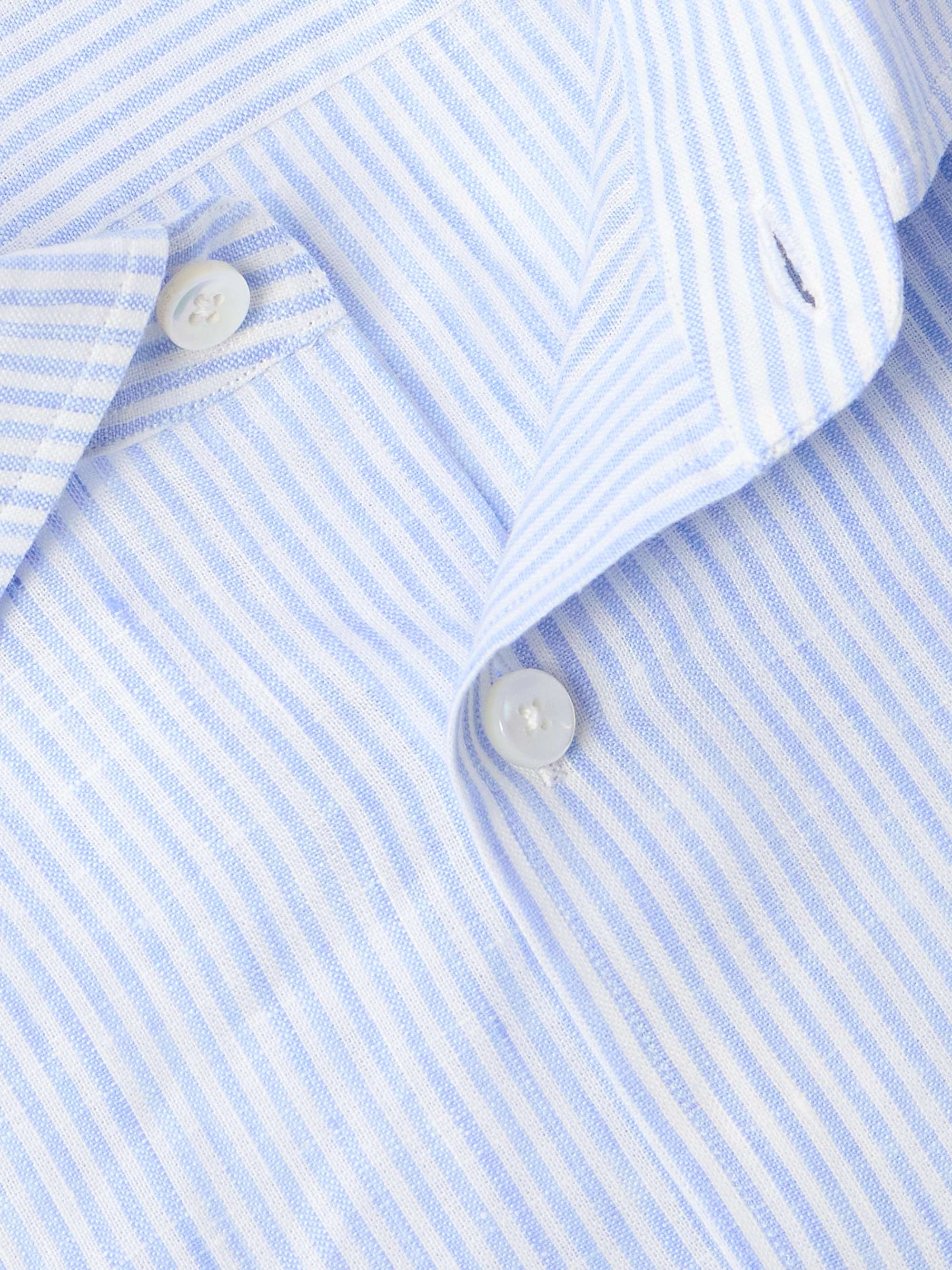 Oasi Striped Linen Shirt view