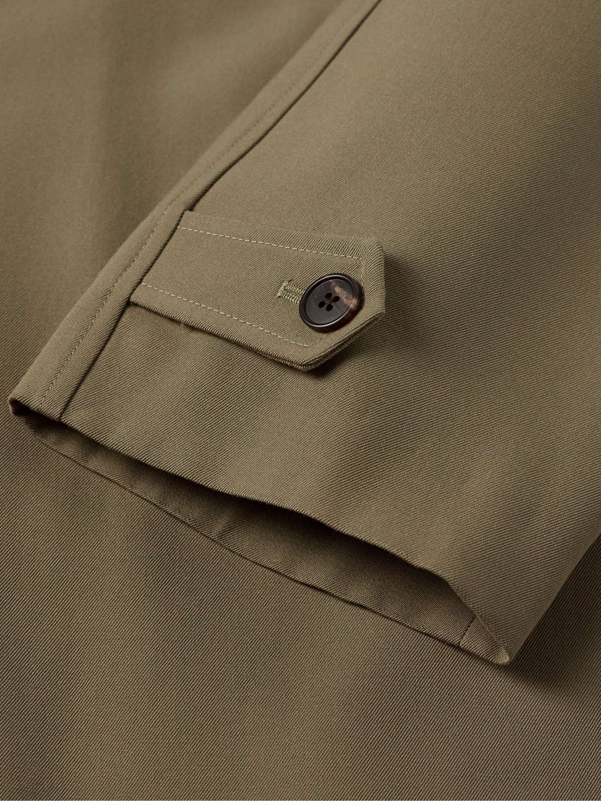 Wallace Wool-Gabardine Coat view