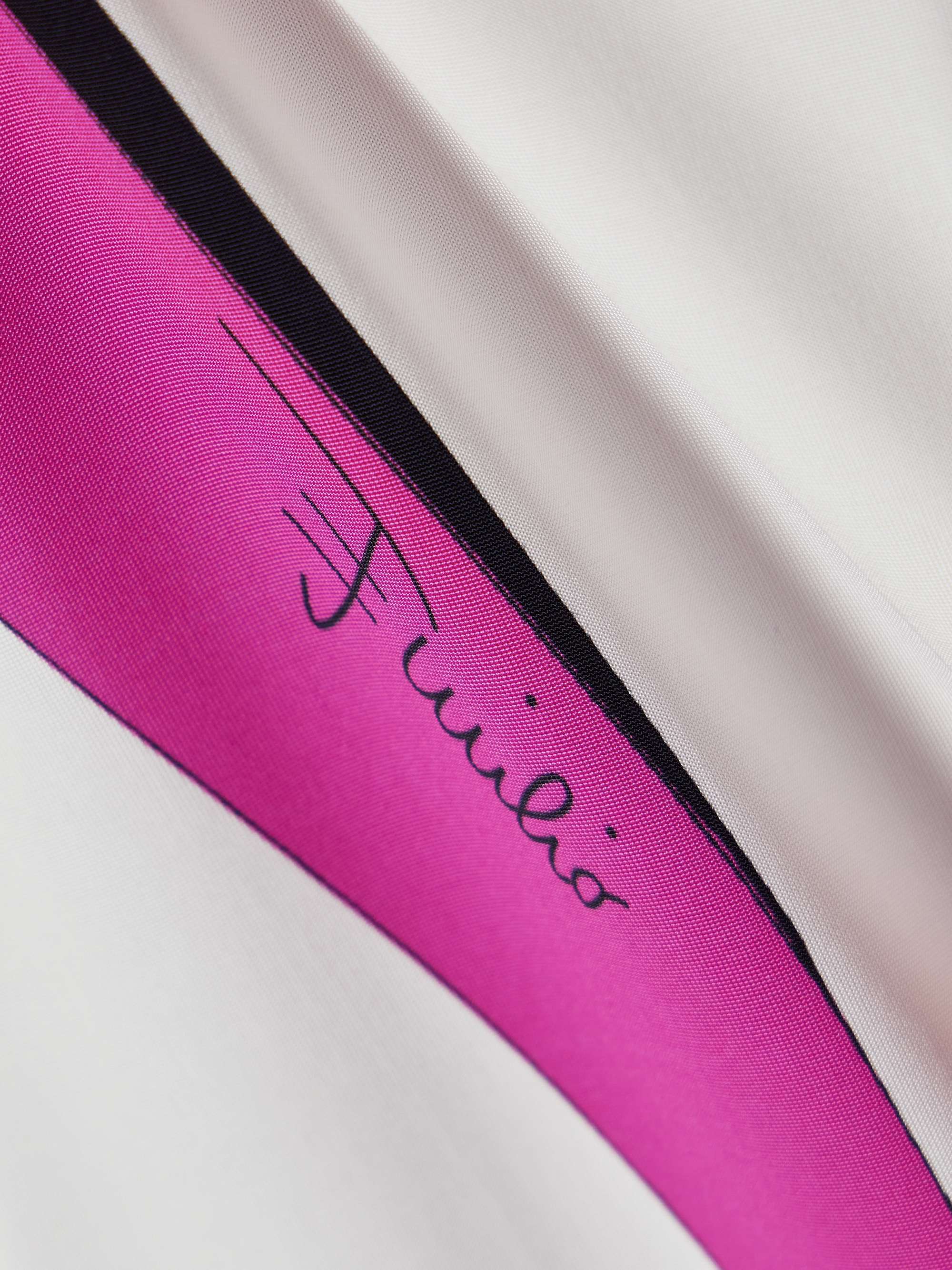 Marmo printed satin mini dress view