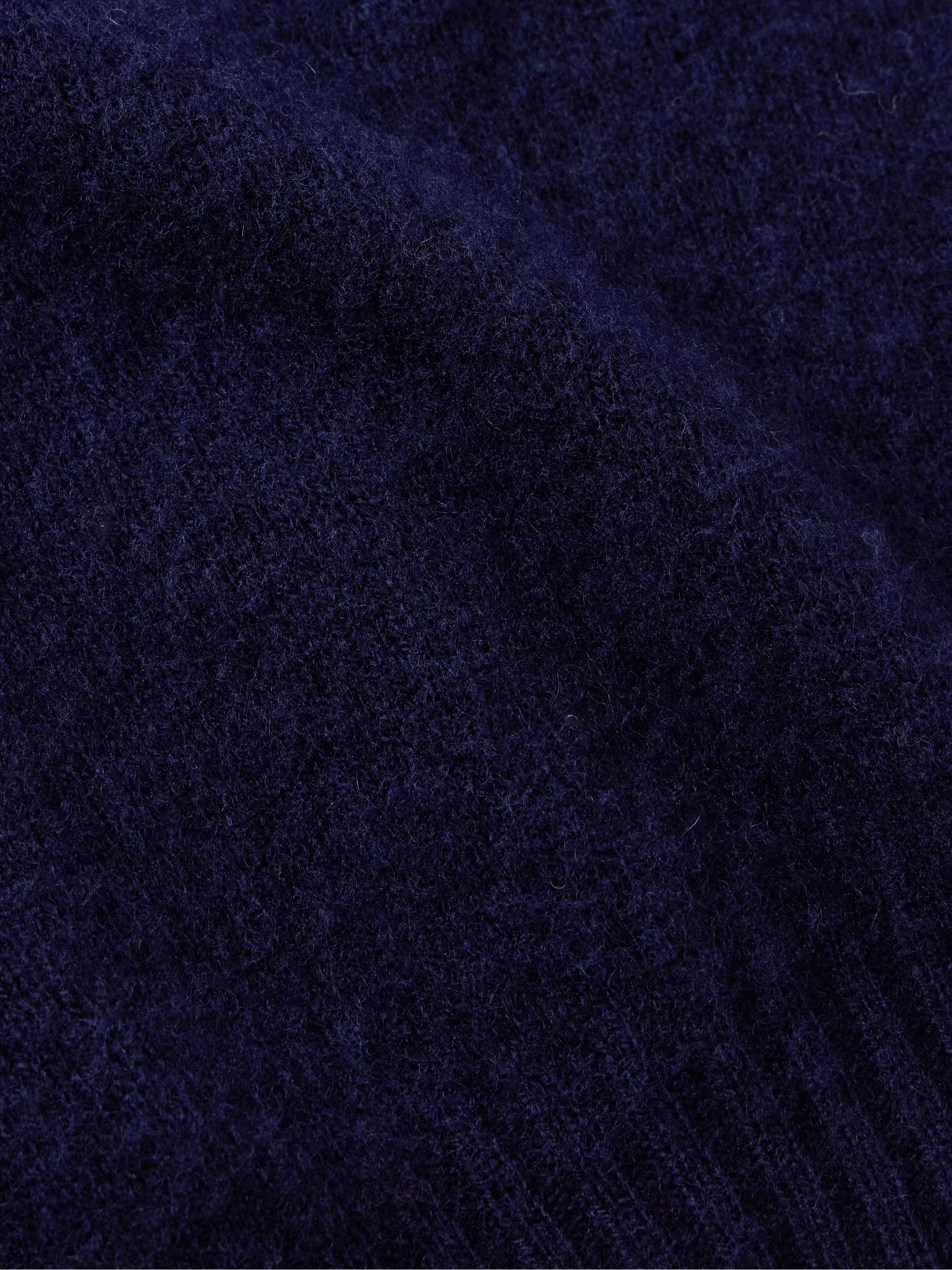 Brushed Shetland Wool Sweater view