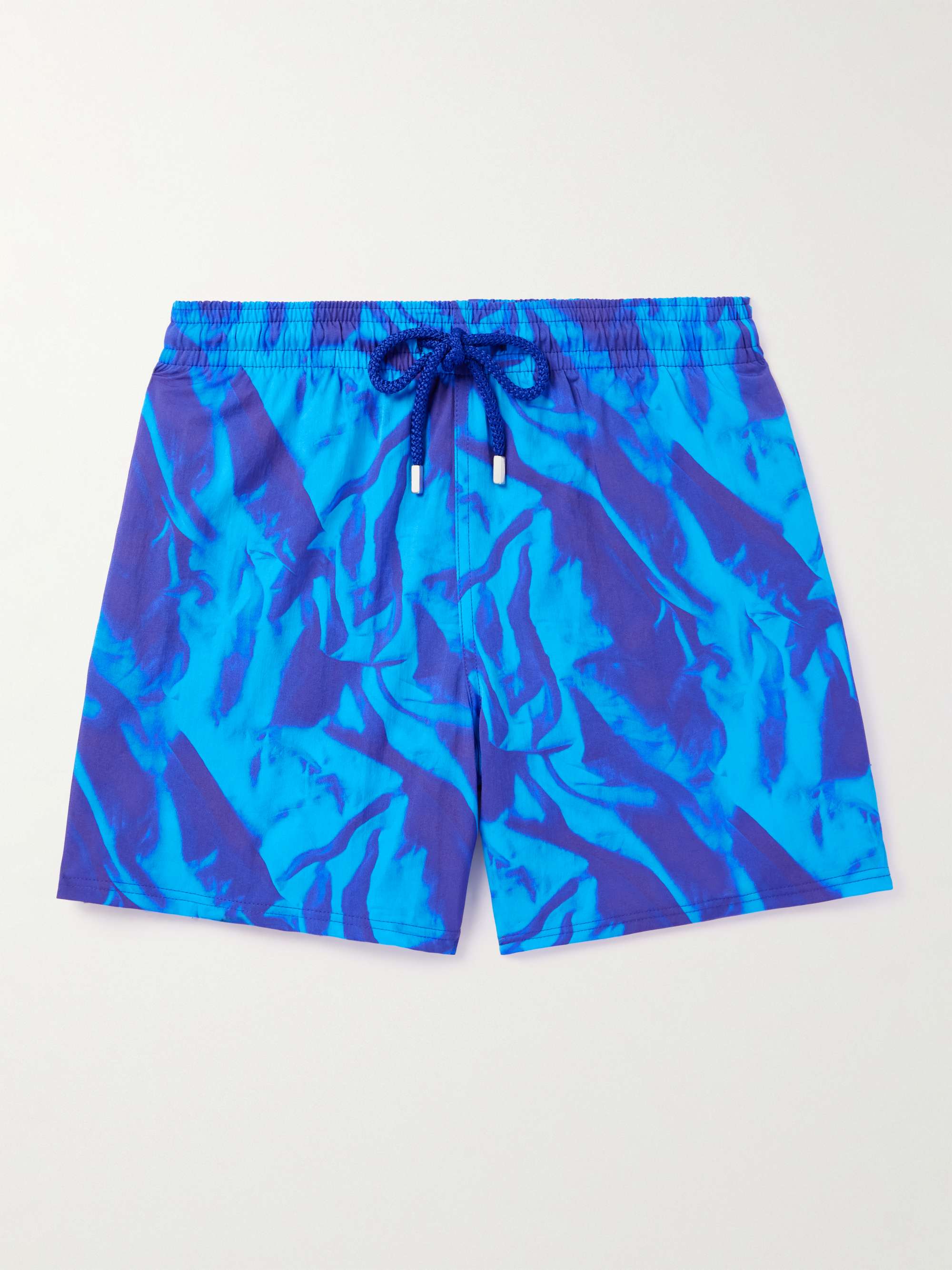 Moorise Mid-Length Printed Recycled Swim Shorts view
