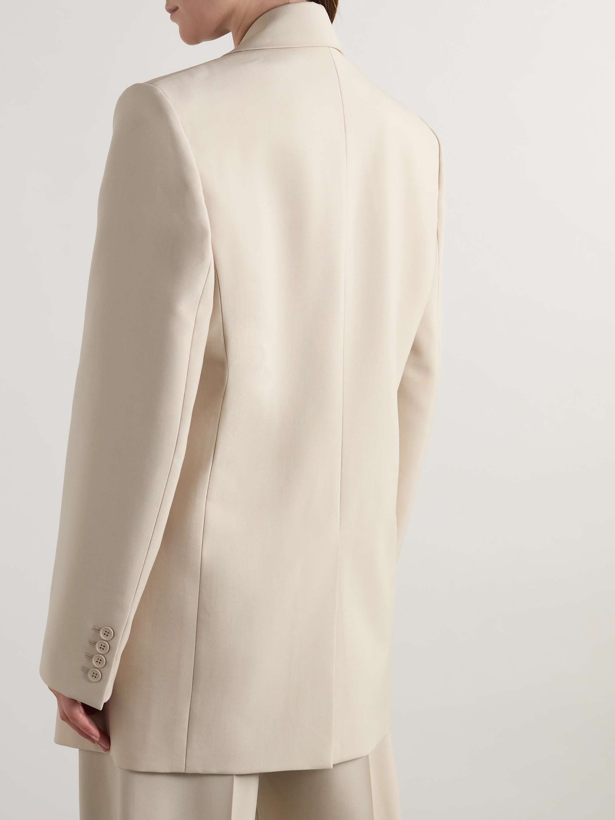 Oversized wool blazer view