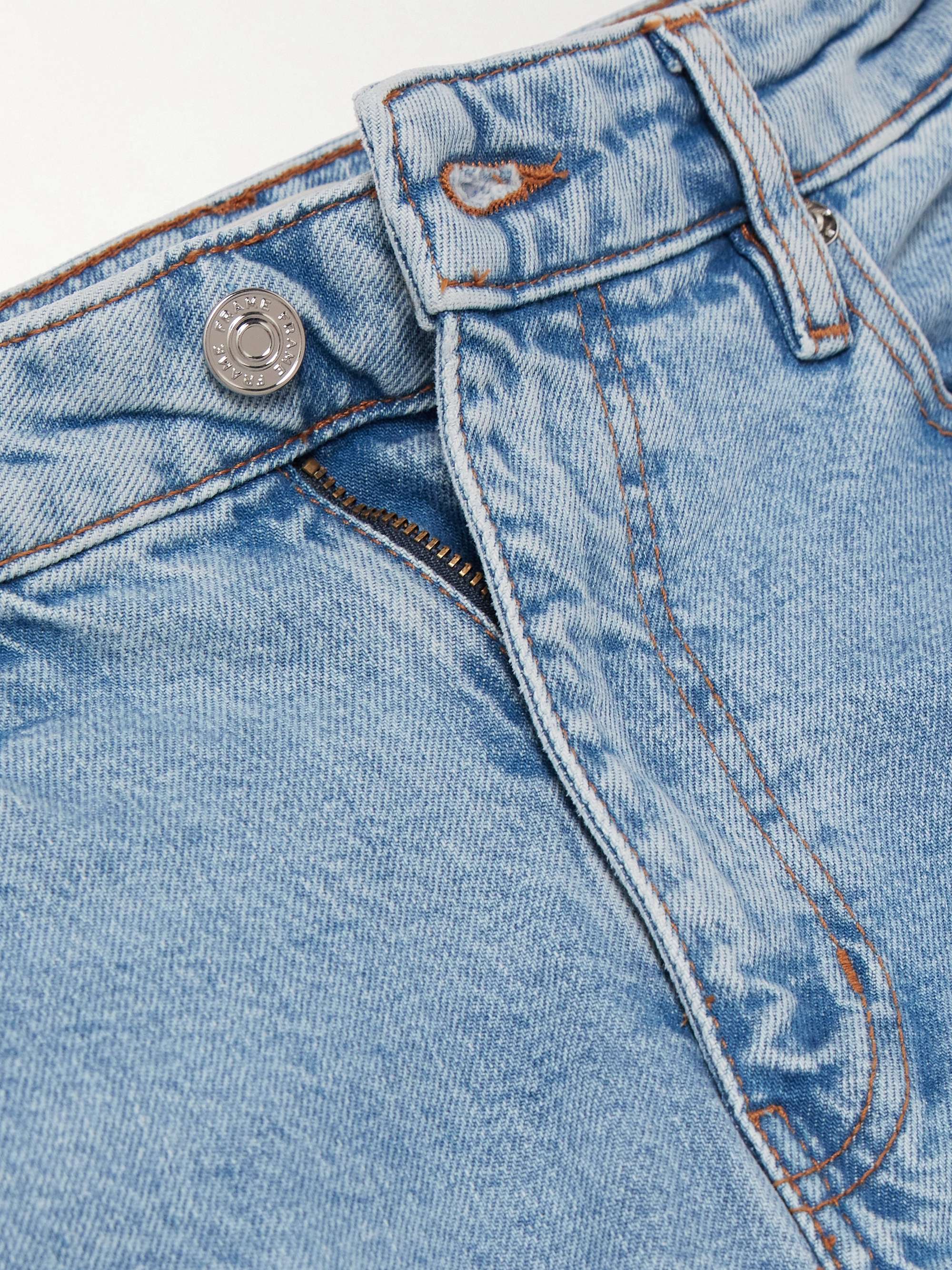 The Wide high-rise wide-leg jeans view