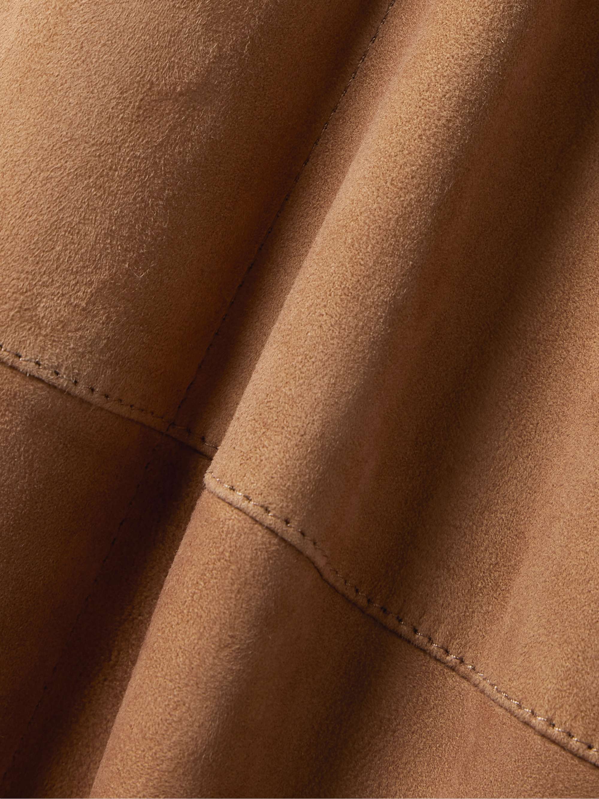 Flo suede coat view