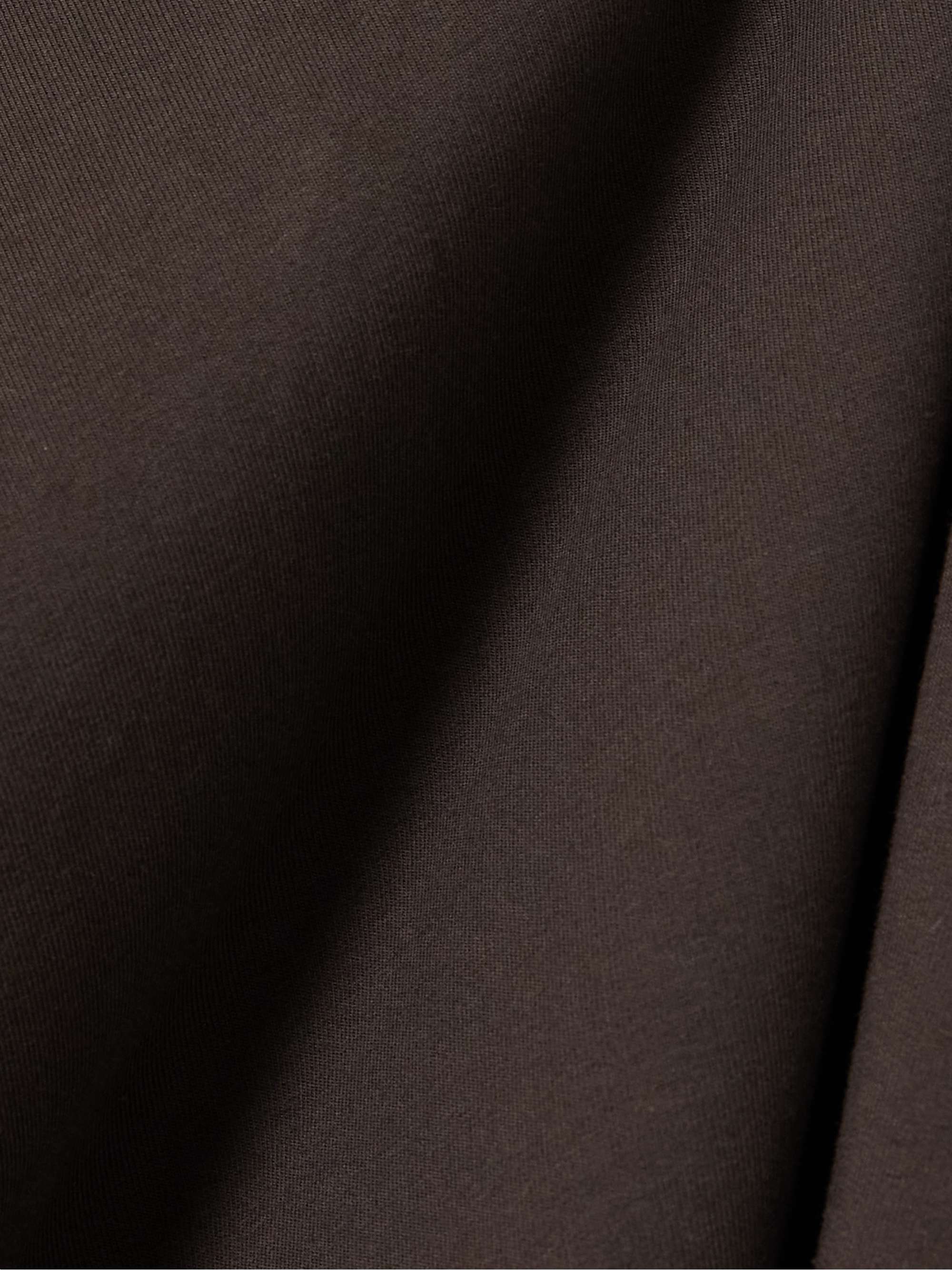 Stretch-cotton jersey wide-leg track pants view
