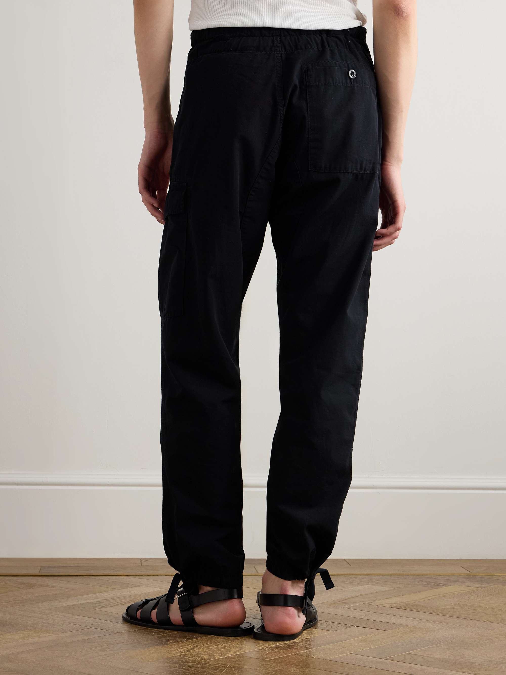 Beachconber Tapered Cotton-Canvas Cargo Trousers view